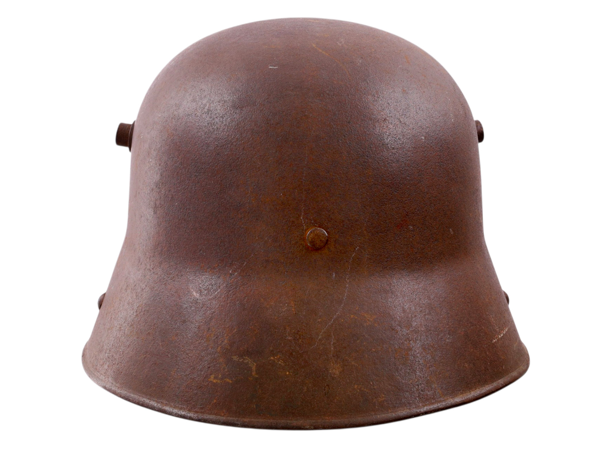 A GERMAN M18 SINGLE-DECAL HEER STEEL HELMET, WORLD WAR II