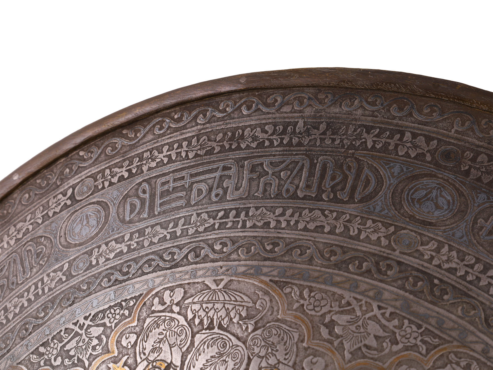 AN INDO-PERSIAN CEREMONIAL DHAL SHIELD, 19TH CENTURY