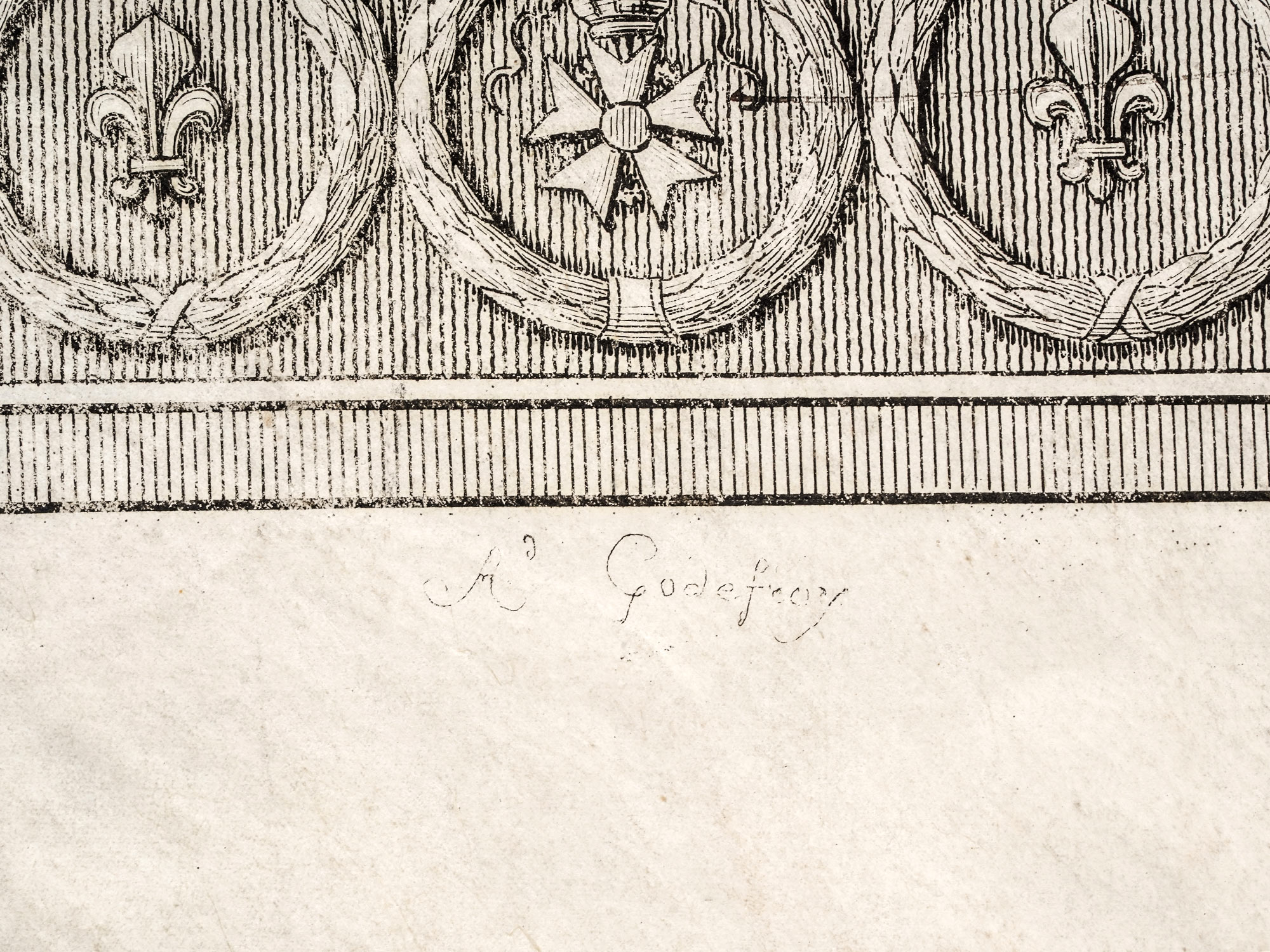 AN 1824 FRENCH LEGION OF HONOR CITATION