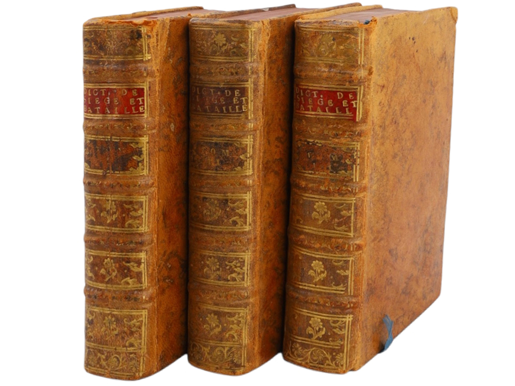 1771 DICTIONNAIRE HISTORIQUE DES SIÈGES ET BATAILLES, JEAN-FRANCOIS DE LA CROIX (1753-1794)