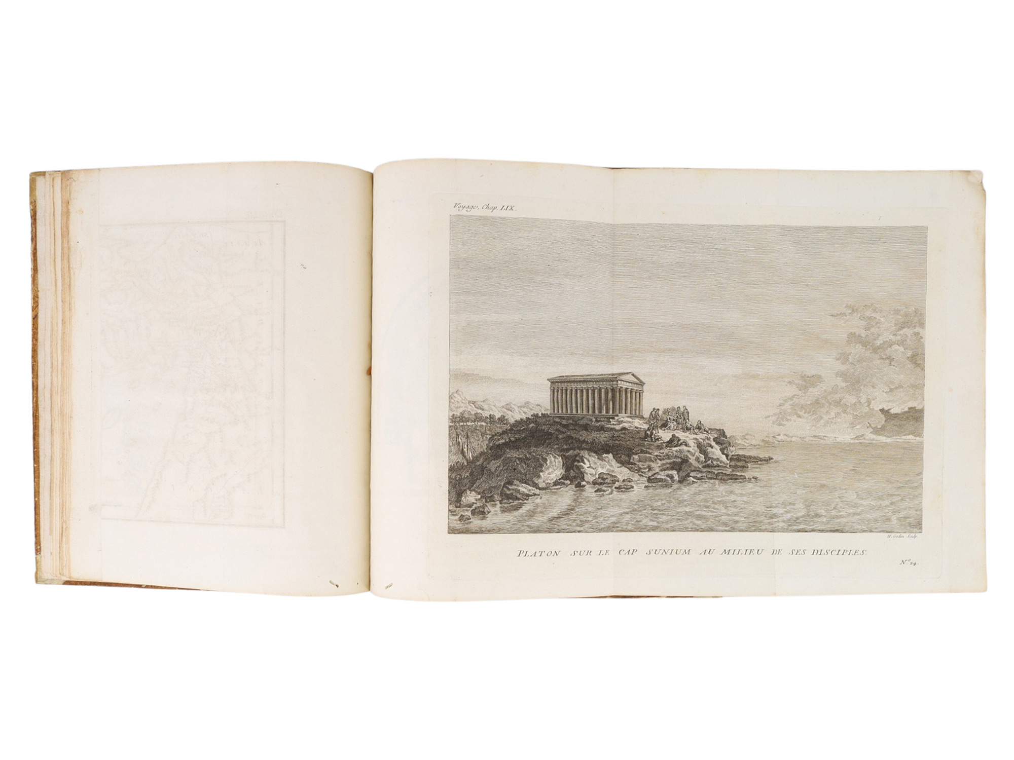 1791 MAPS FOR TRAVELS OF ANACHARSIS, JEAN-JACQUES BARTHELEMY, ILLUSTRATIONS