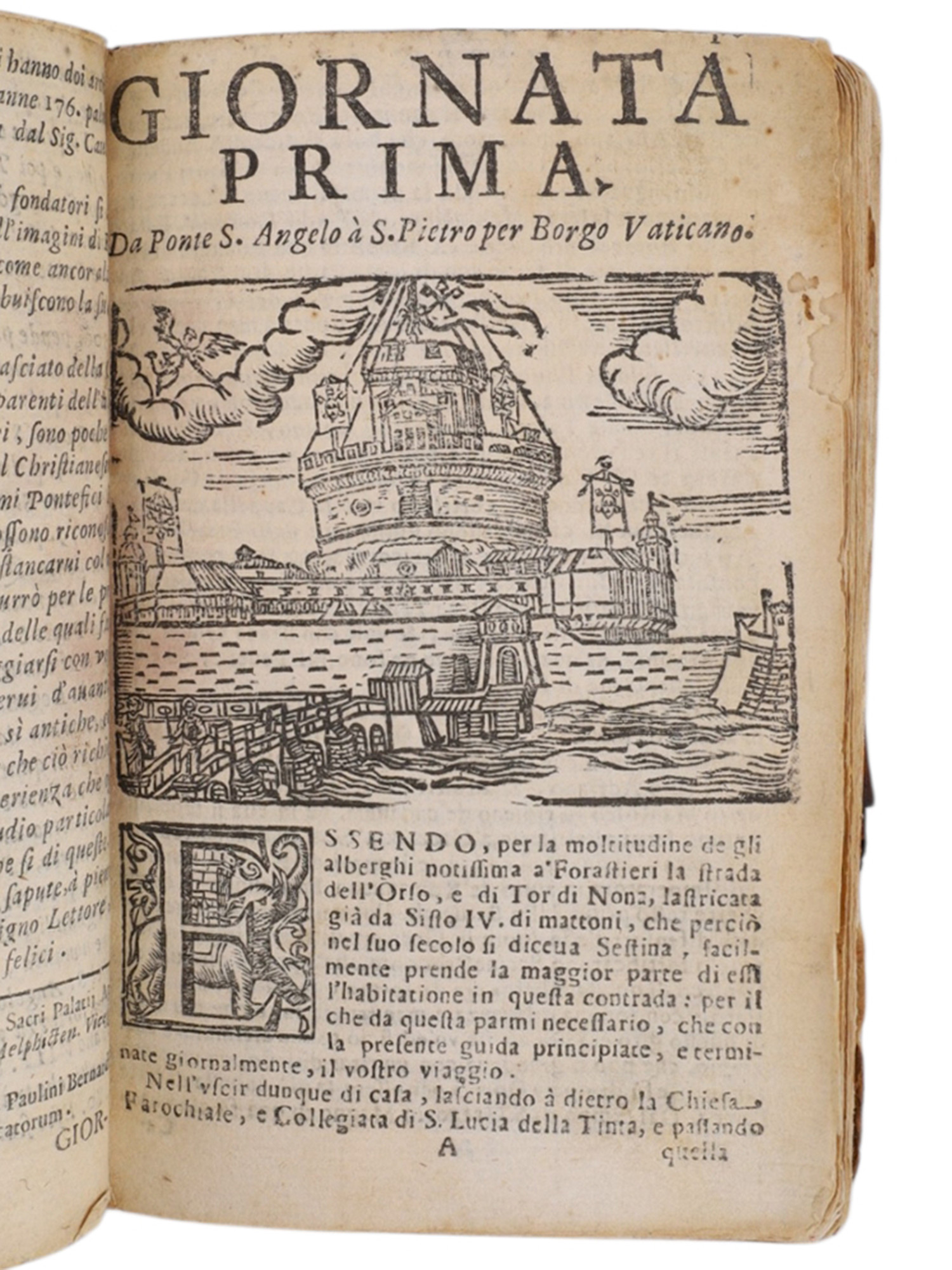 1699 ROMA RICERCATA, FIORAVANTE MARTINELLI, ITALIAN TRAVELOGUE
