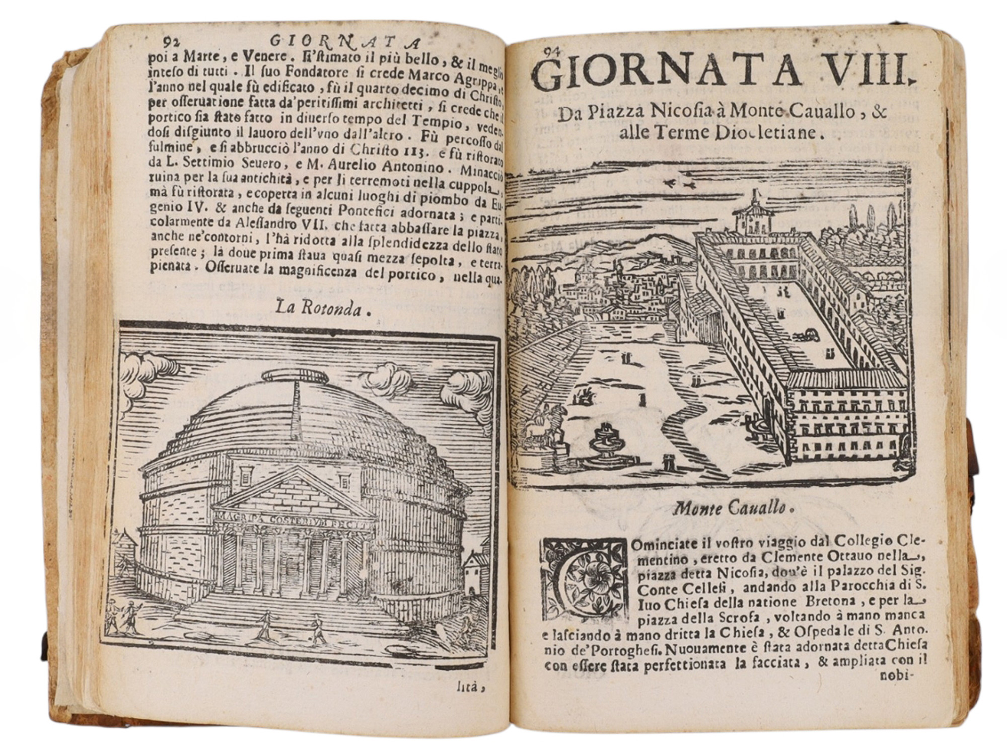 1699 ROMA RICERCATA, FIORAVANTE MARTINELLI, ITALIAN TRAVELOGUE