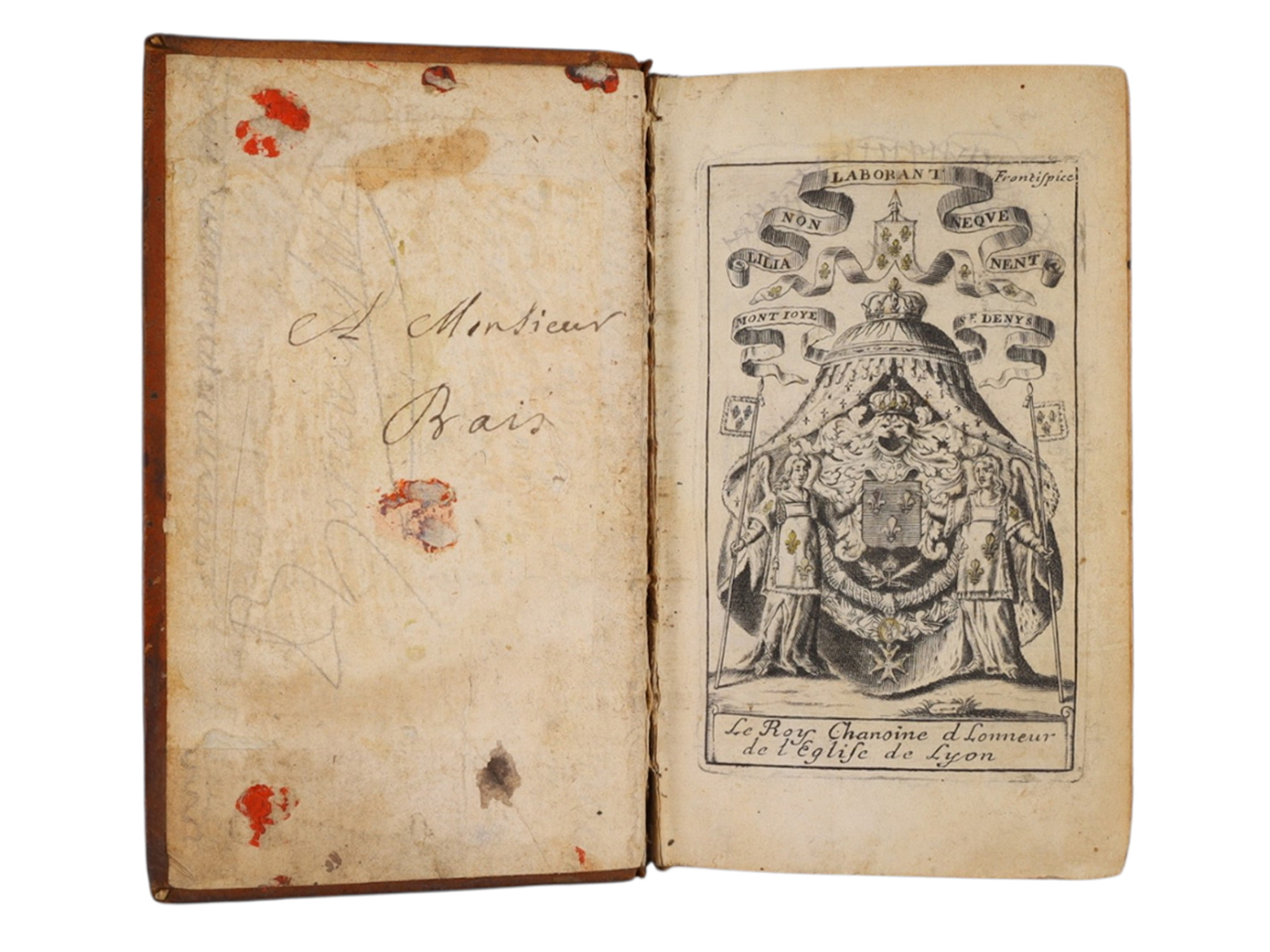 1696 LA NOUVELLE MÉTHODE RAISONNÉE DU BLASON, FIRST EDITION