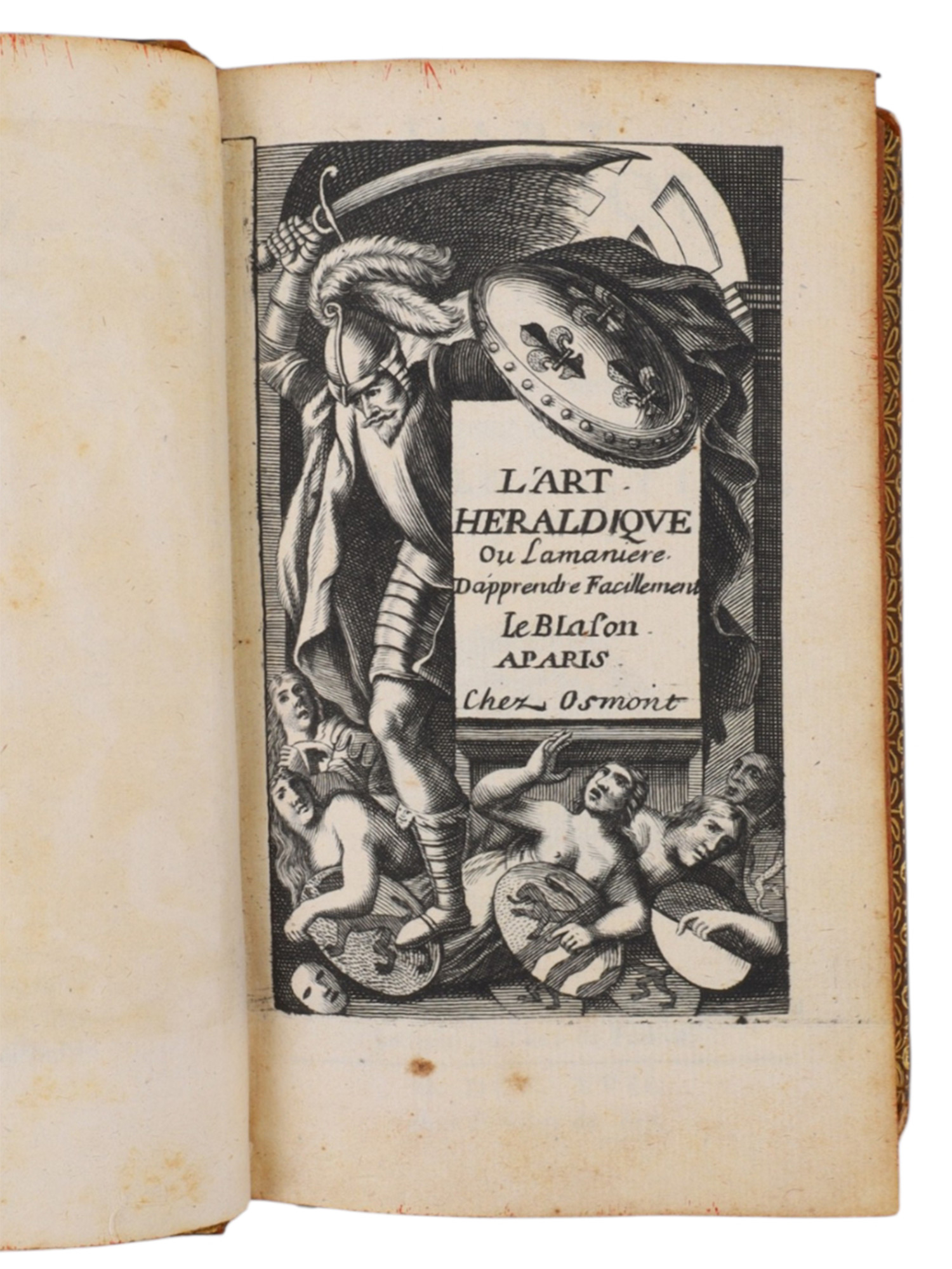 1717 L'ART HÉRALDIQUE, CONTENANT LA MANIÈRE D'APPRENDRE FACILEMENT LE BLASON
