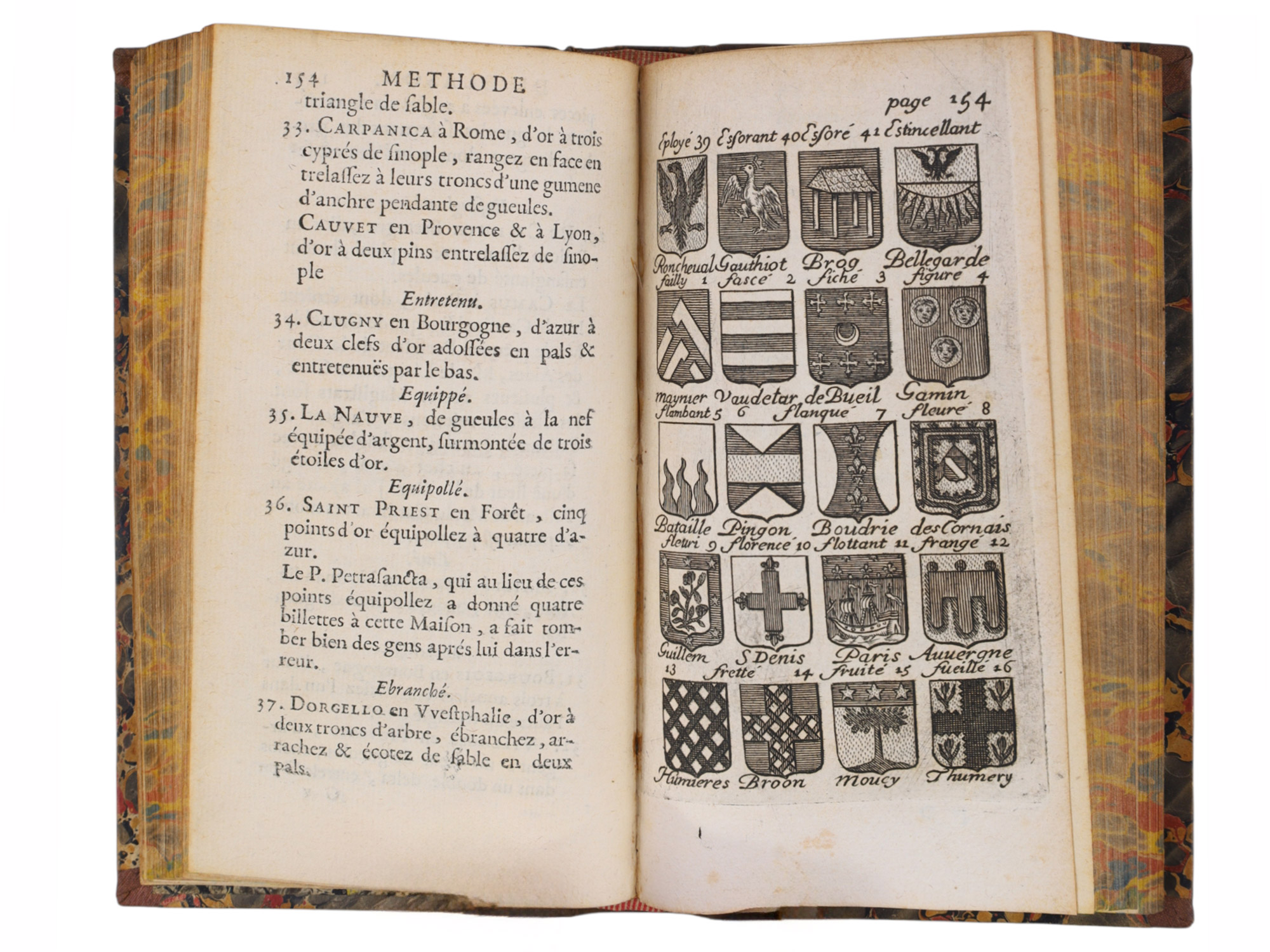 1728 NOUVELLE METHODE RAISONNEE DU BLASON