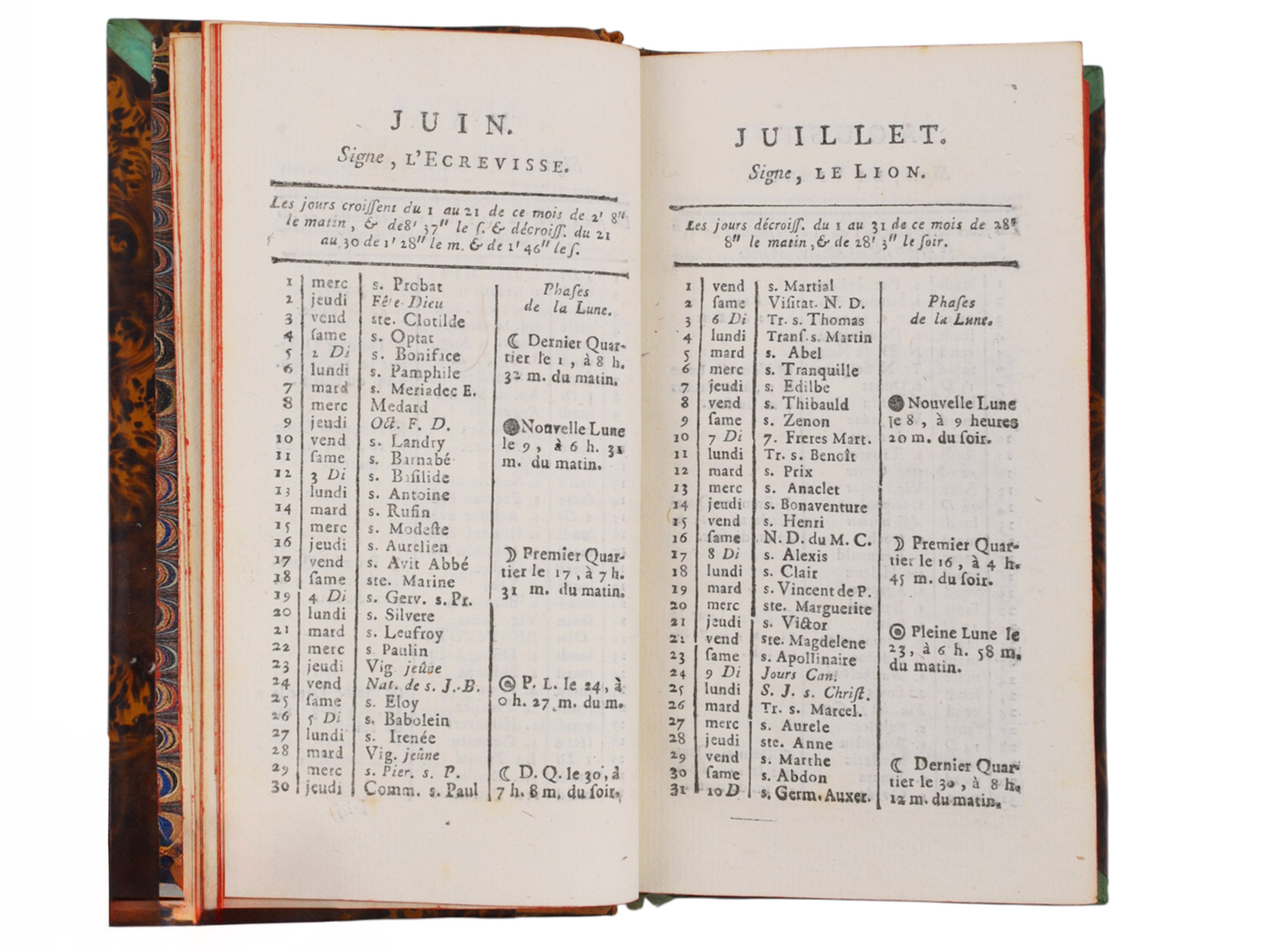 1774-1784 ÉTRENNES DE LA NOBLESSE; TRAITÉ DES DEVISES HÉRALDIQUES; LISTES DES TITRES DE NOBLESSE