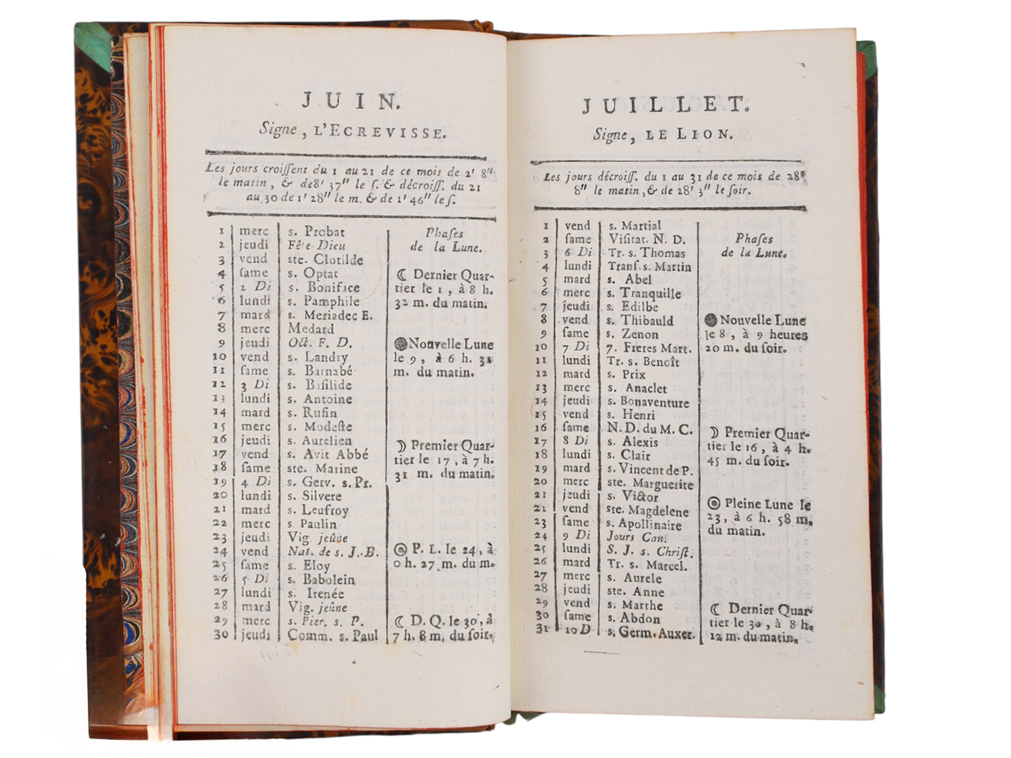 1774-1784 ÉTRENNES DE LA NOBLESSE; TRAITÉ DES DEVISES HÉRALDIQUES; LISTES DES TITRES DE NOBLESSE