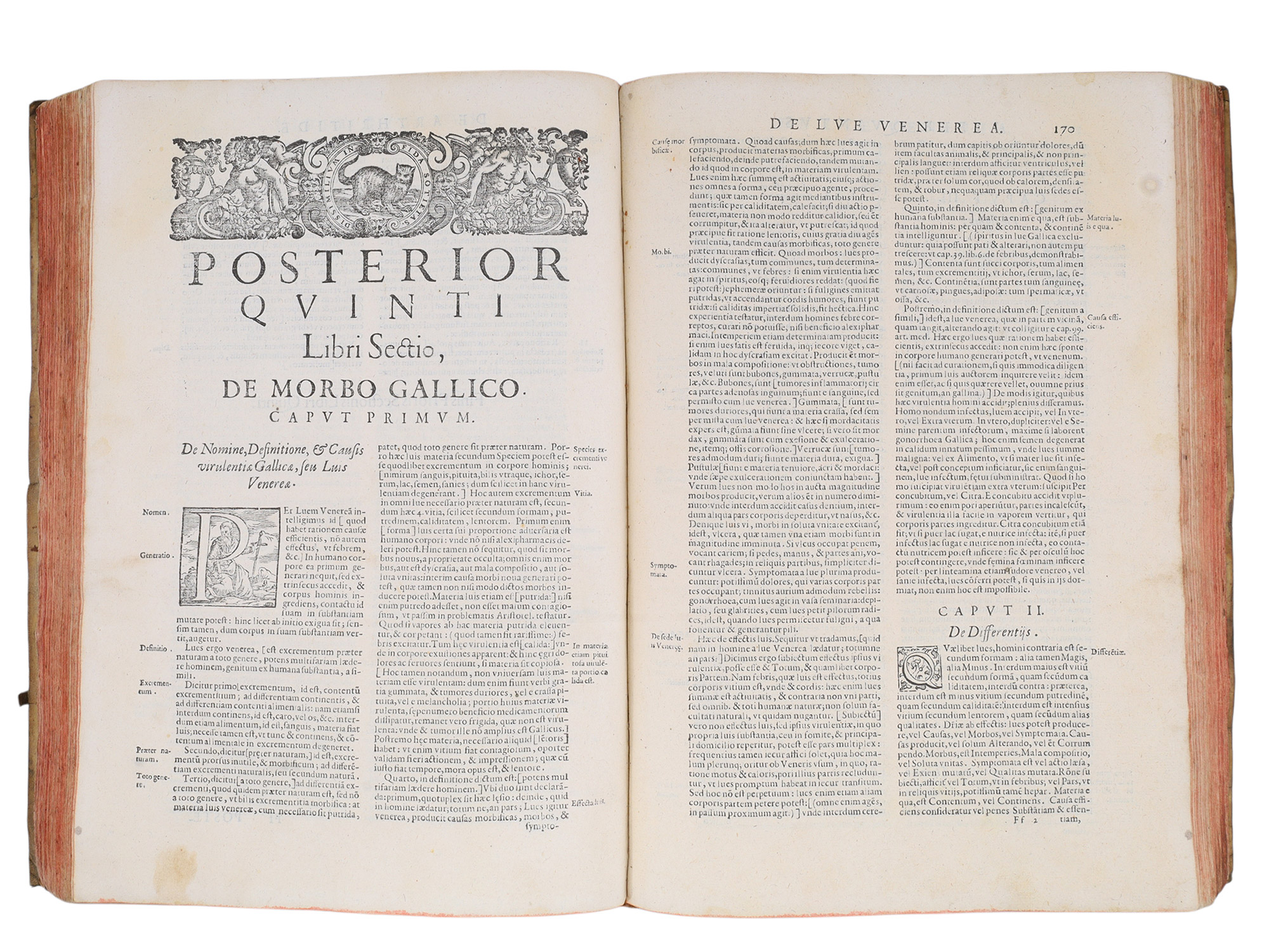 1597 GIROLAMO CAPIVACCIO, MEDICINA PRACTICA, SIVE METHODUS COGNOSCENDORUM
