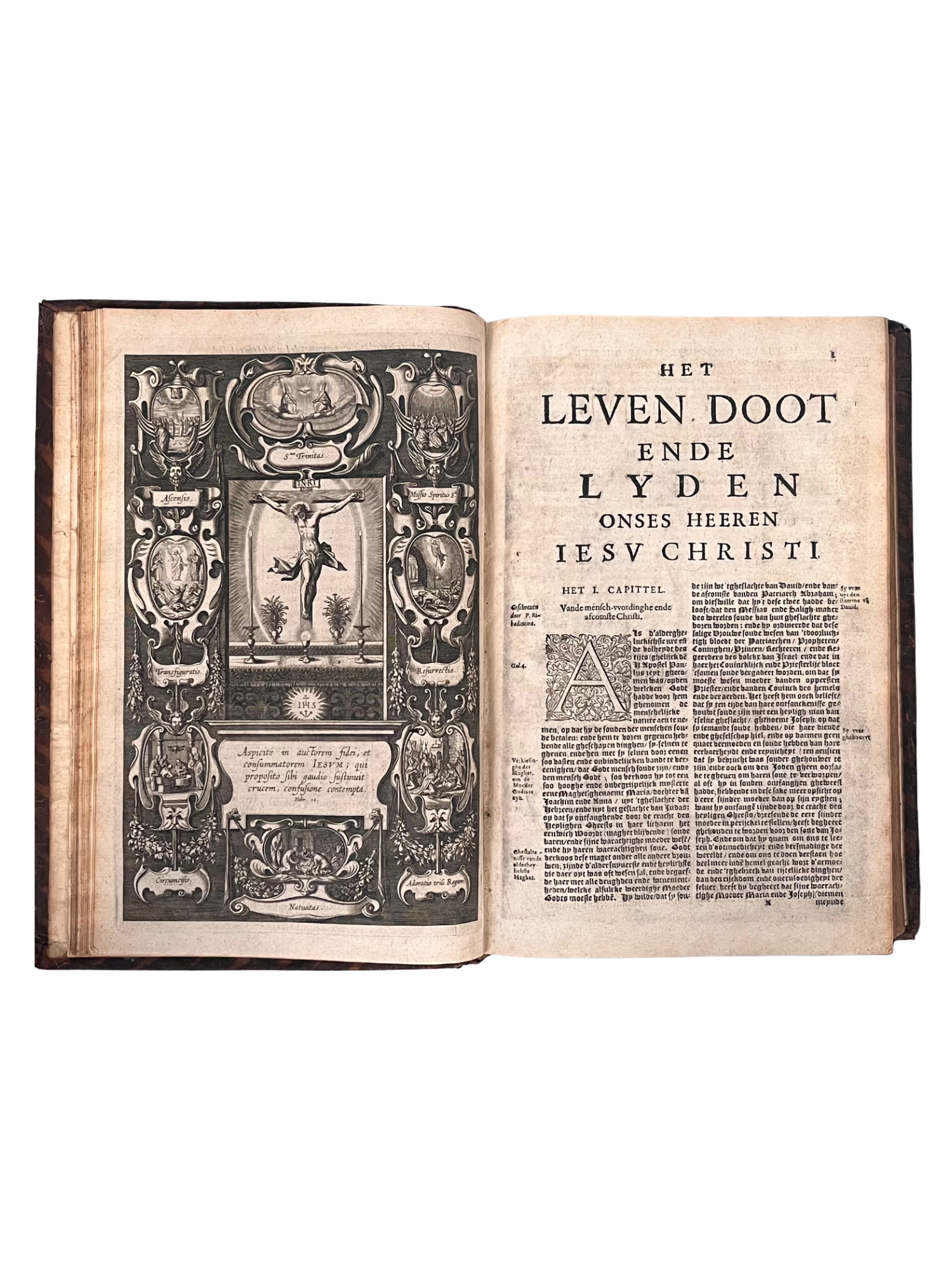1619 VERY RARE 1ST ED GENERALE LEGENDE DER HEYLIGHEN, CATHOLIC SAINTS HAGIOGRAPHY, 2 VOLS