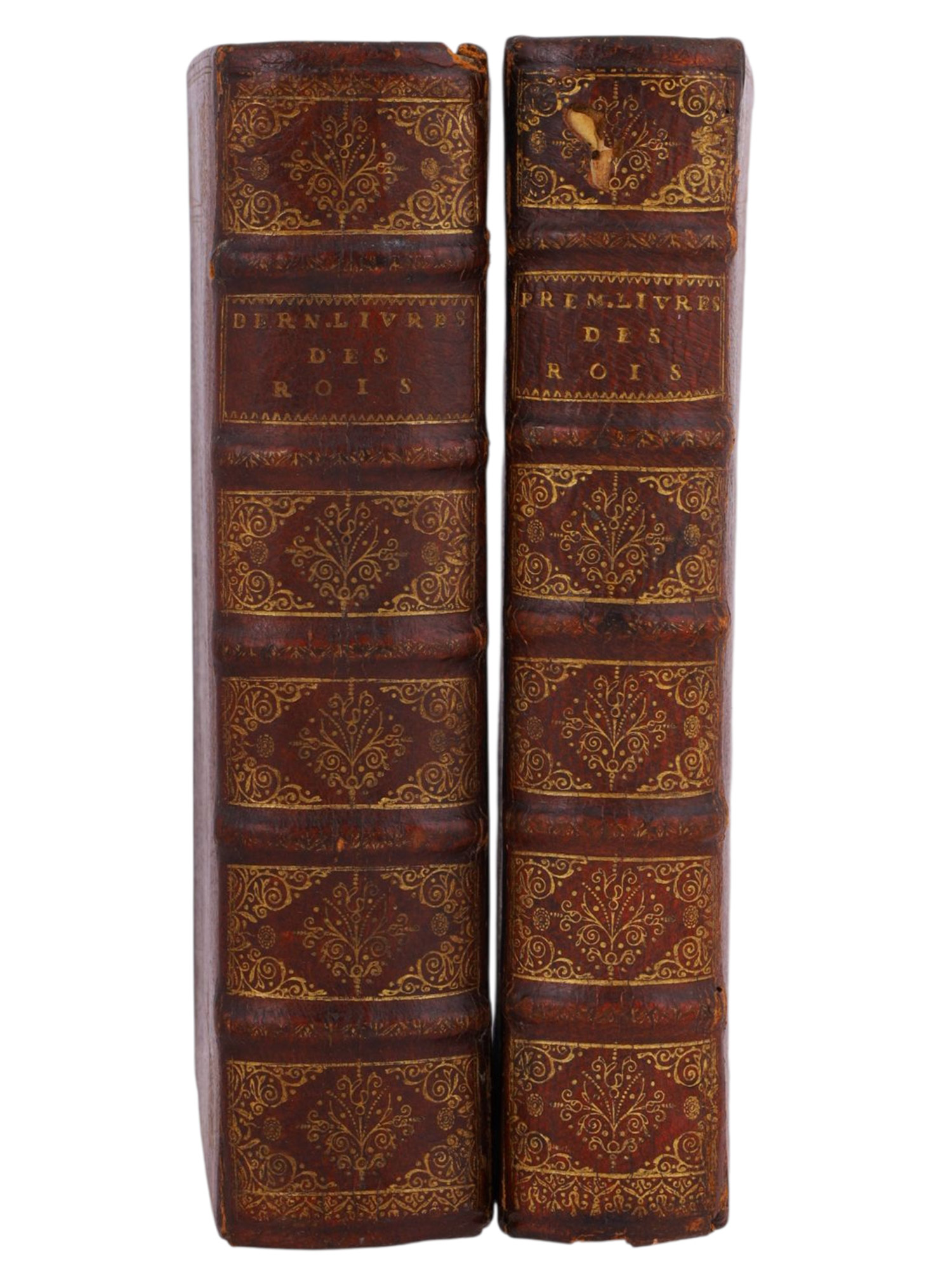 1684-1686 BOOKS OF KINGS, FRENCH TRANSLATION, LOUIS-ISAAC LEMAISTRE DE SACY, BIBLICAL COMMENTARY