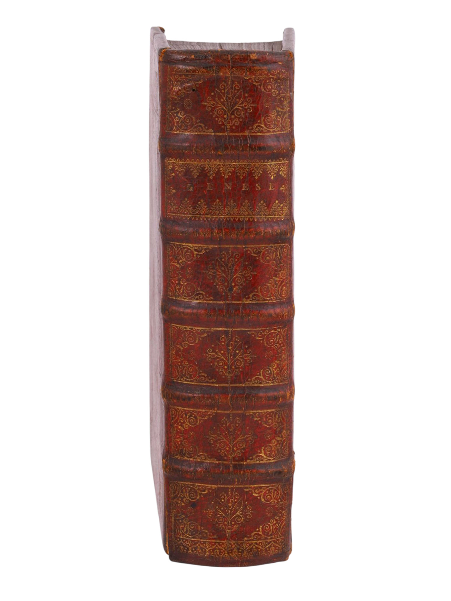 1686 BOOK OF GENESIS, FRENCH TRANSLATION, LOUIS-ISAAC LEMAISTRE DE SACY, BIBLICAL COMMENTARY