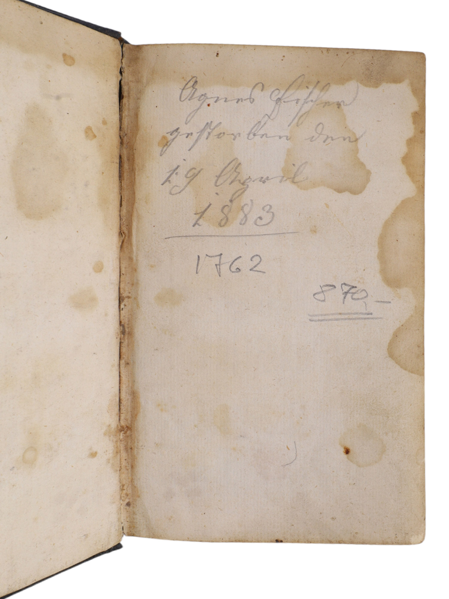 A 1762 GULDENER HIMMELS-SCHLUSSEL GERMAN CATHOLIC PRAYER BOOK