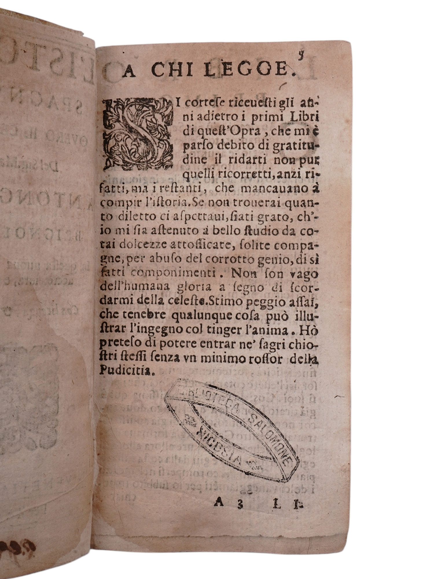 1666 L'ISTORIA SPAGNUOLA, BRIGNOLE-SALE (1605-1665), ITALIAN ROMANCE