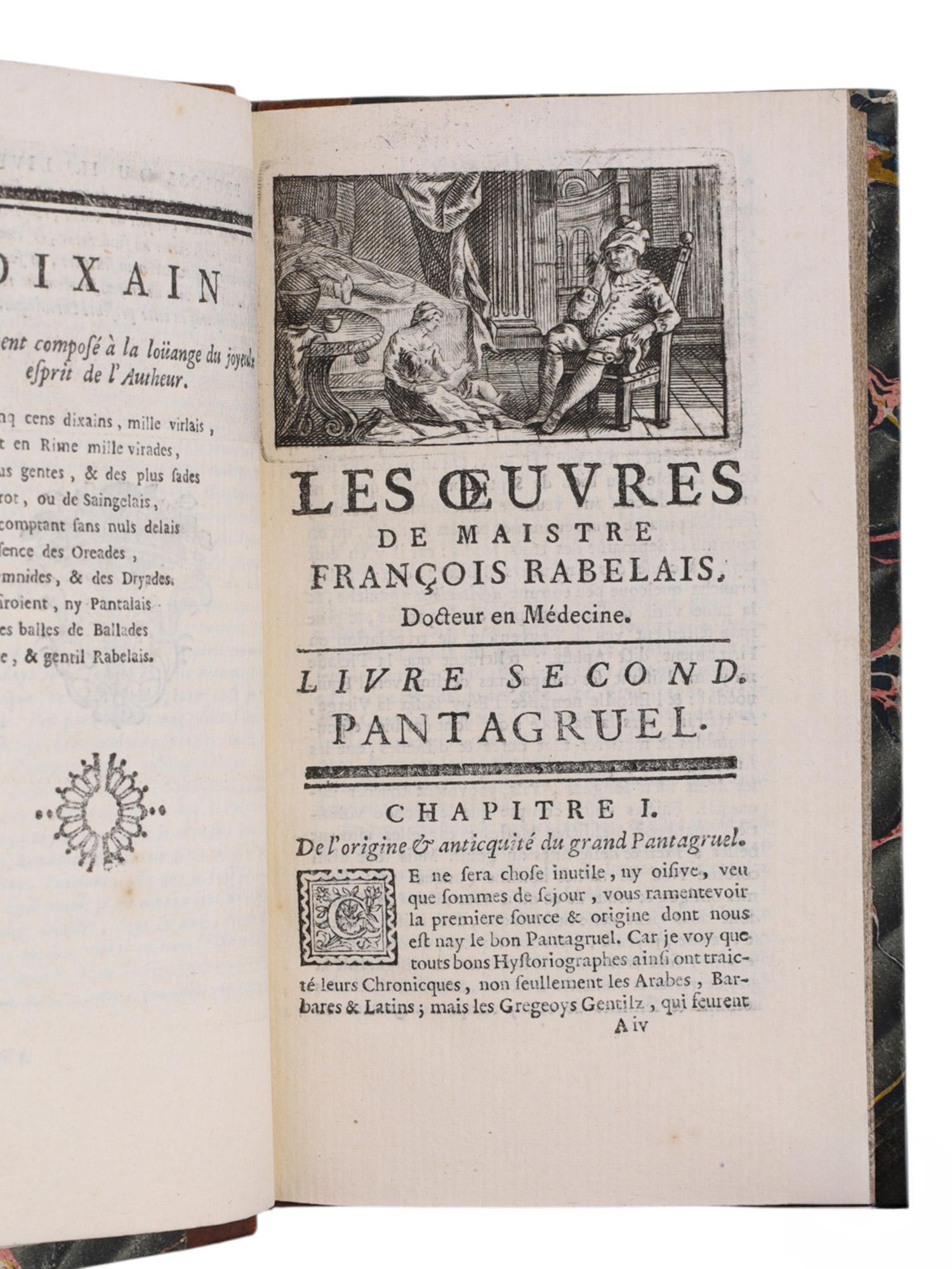 1789 LES OEUVRES DE MAITRE FRANCOIS RABELAIS, GARGANTUA AND PANTAGRUEL