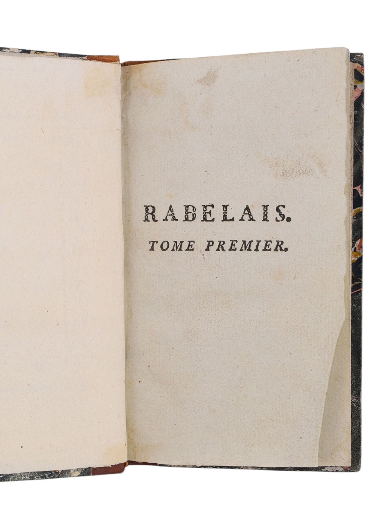 1789 LES OEUVRES DE MAITRE FRANCOIS RABELAIS, GARGANTUA AND PANTAGRUEL