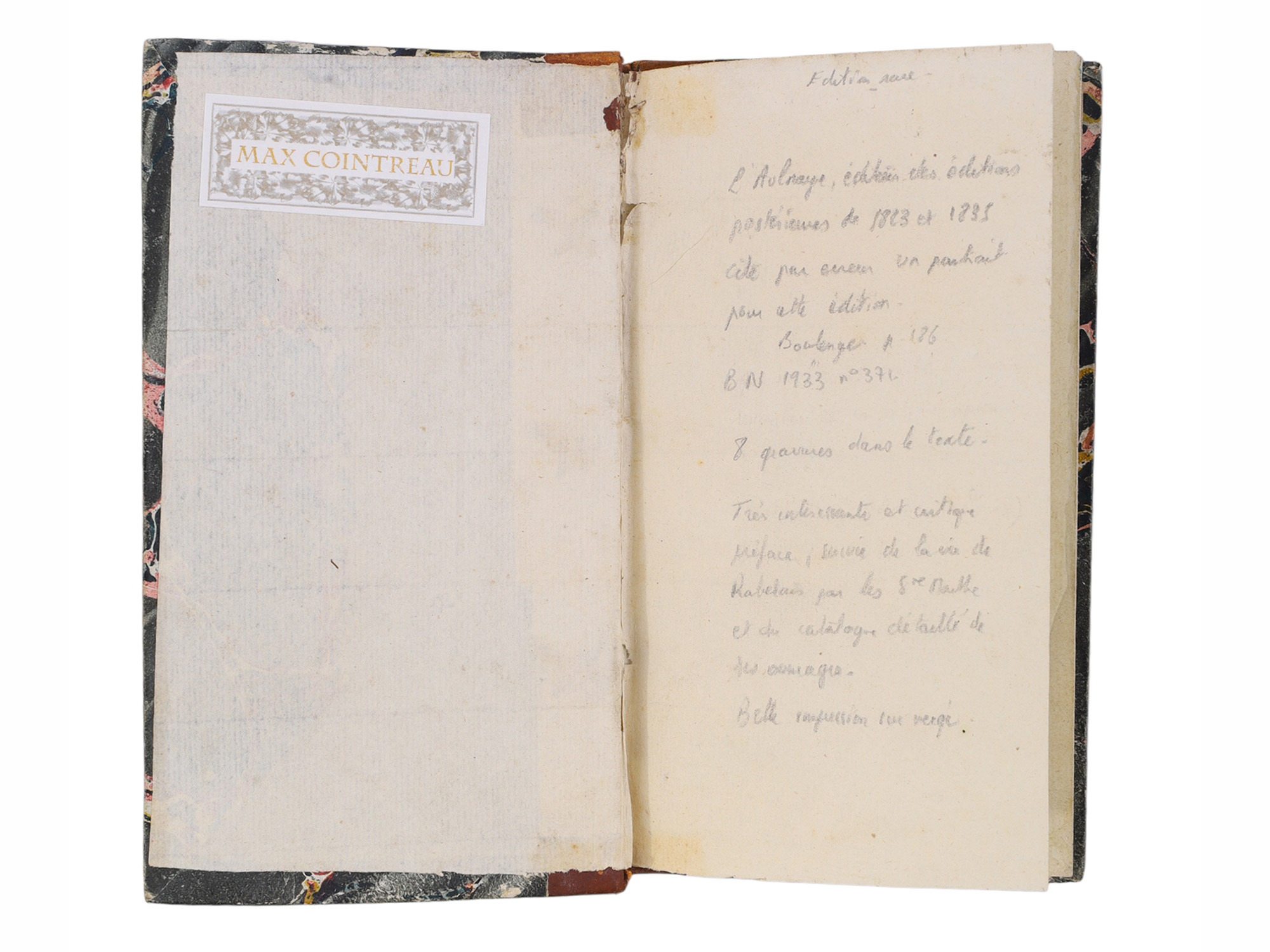 1789 LES OEUVRES DE MAITRE FRANCOIS RABELAIS, GARGANTUA AND PANTAGRUEL