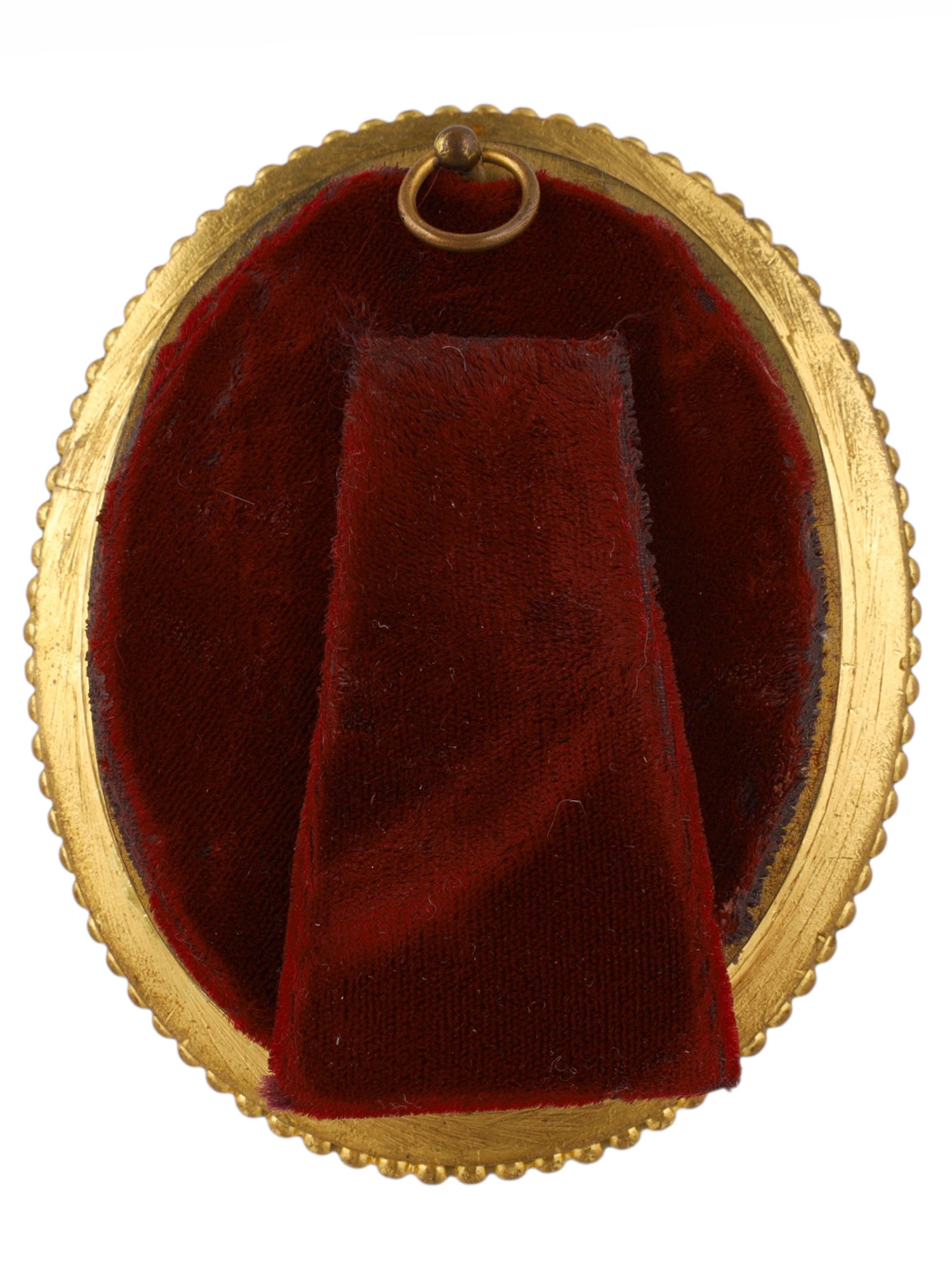 A HAND-PAINTED MINIATURE OF NAPOLEON, 19TH CENTURY