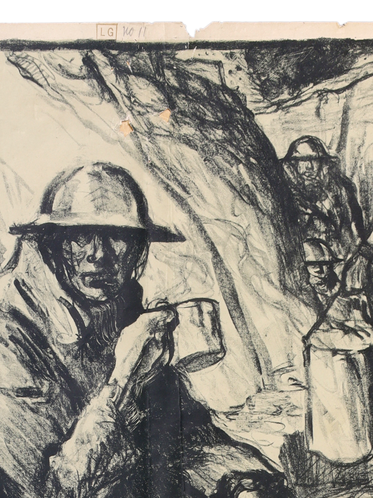 A WW1 AMERICAN PROPAGANDA POSTER, 'FEED A FIGHTER', 1918