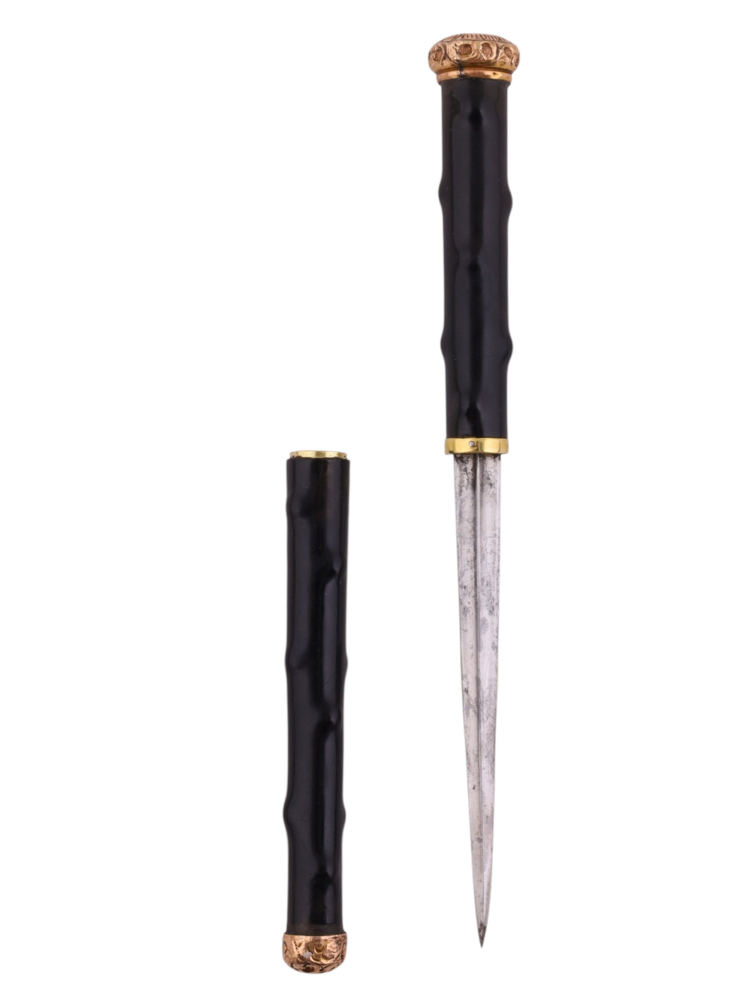 AN UNUSUAL FRENCH PROSTITUTE DAGGER, 1800