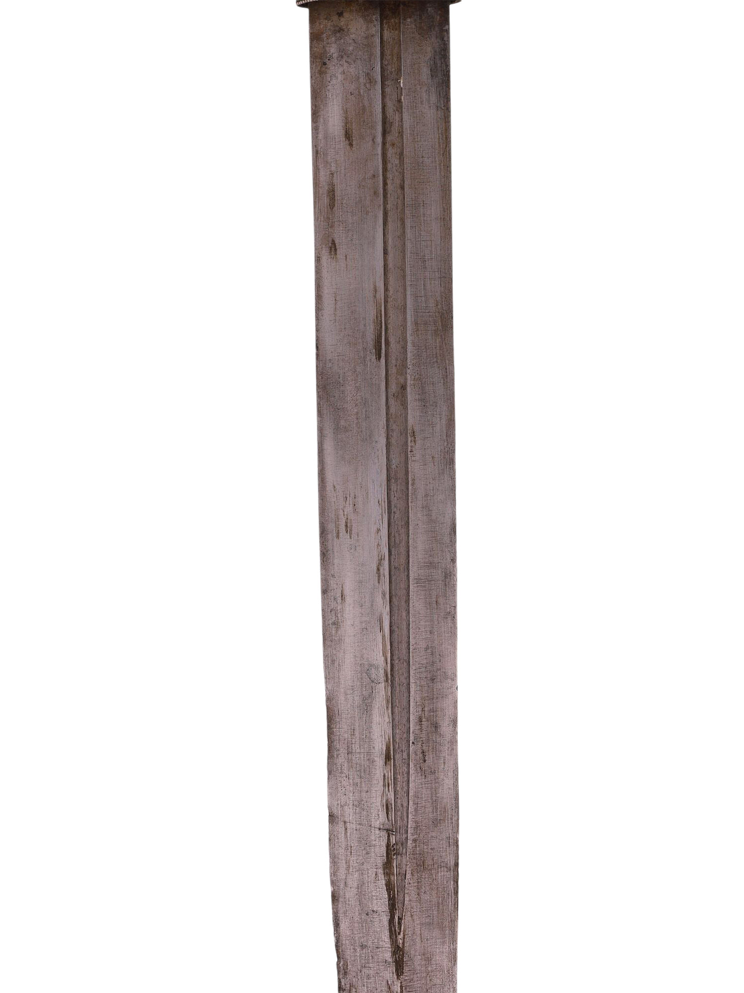 A CAUCASUS, DAGESTAN, SILVER-MOUNTED KINDJAL DAGGER WITH NIELLO DECORATION, 19TH CENTURY