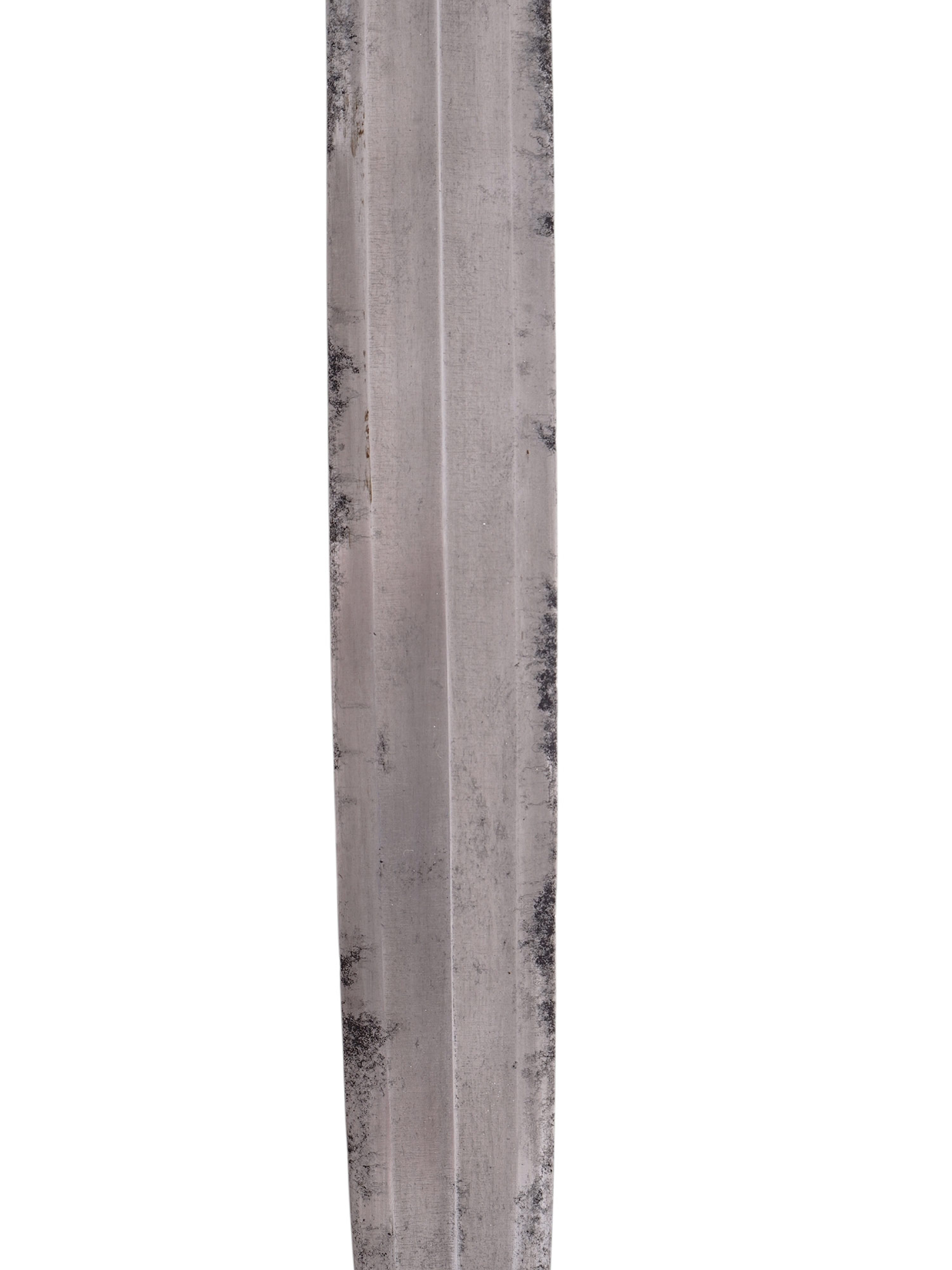 A CAUCASIAN SILVER MOUNTED KINDJAL DAGGER, 19TH/20TH CEN.