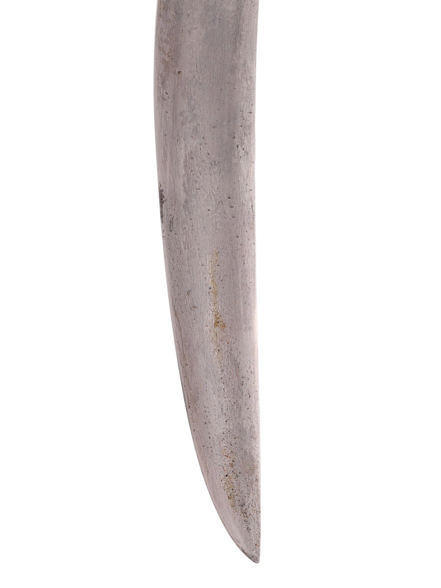 A LARGE OTTOMAN KILIJ SWORD WITH METAL-MOUNTED SCABBARD, 19TH CENTURY