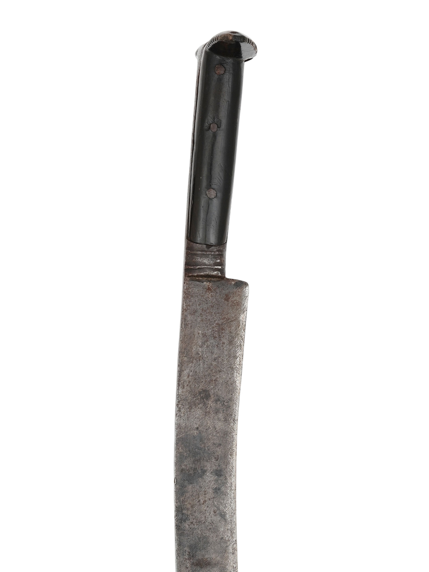 AN OTTOMAN TURKISH ZEYBEK YATAGHAN WITH CHASED PATTERNS, 19TH CEN.