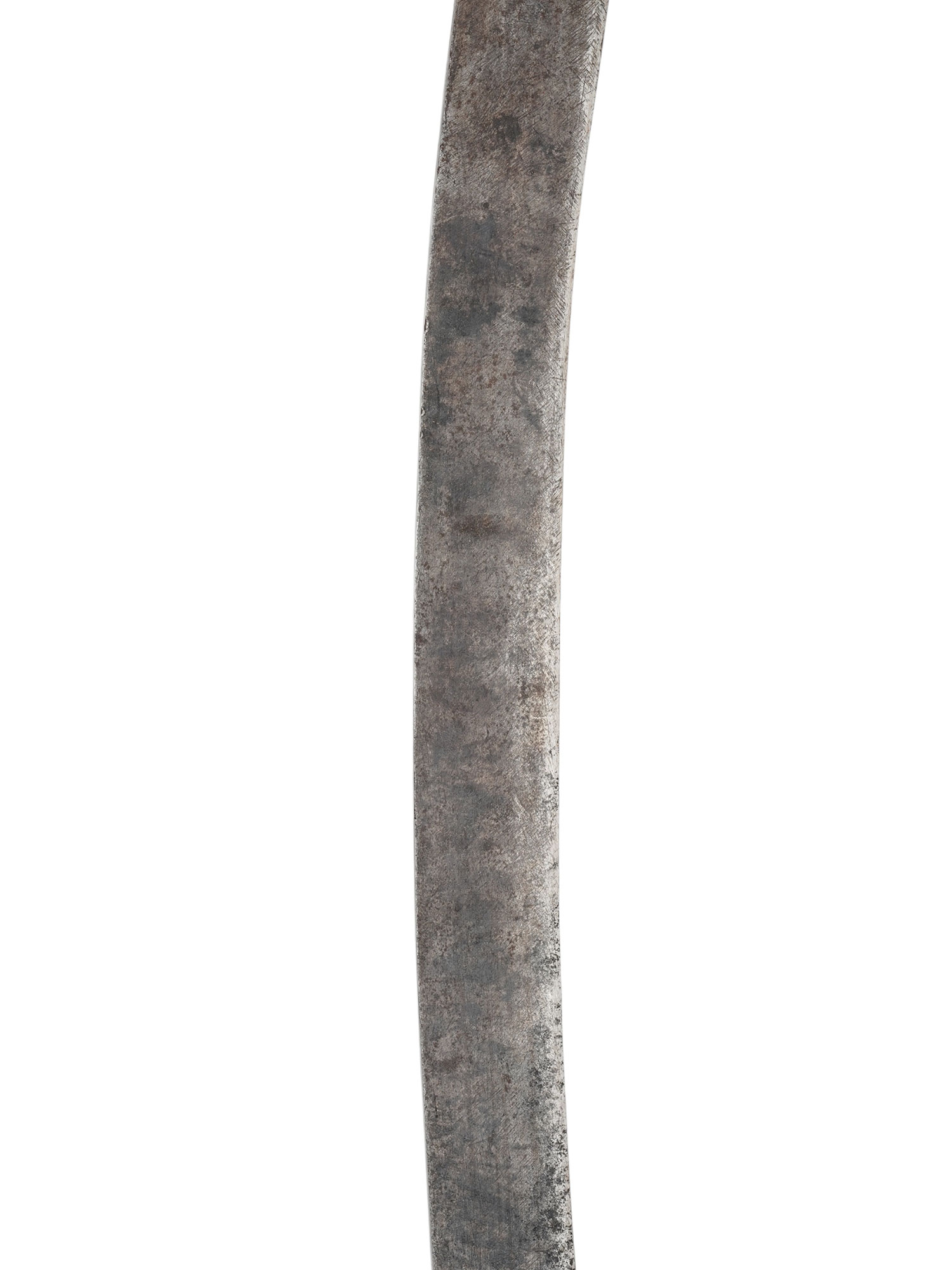 AN OTTOMAN TURKISH ZEYBEK YATAGHAN WITH CHASED PATTERNS, 19TH CEN.
