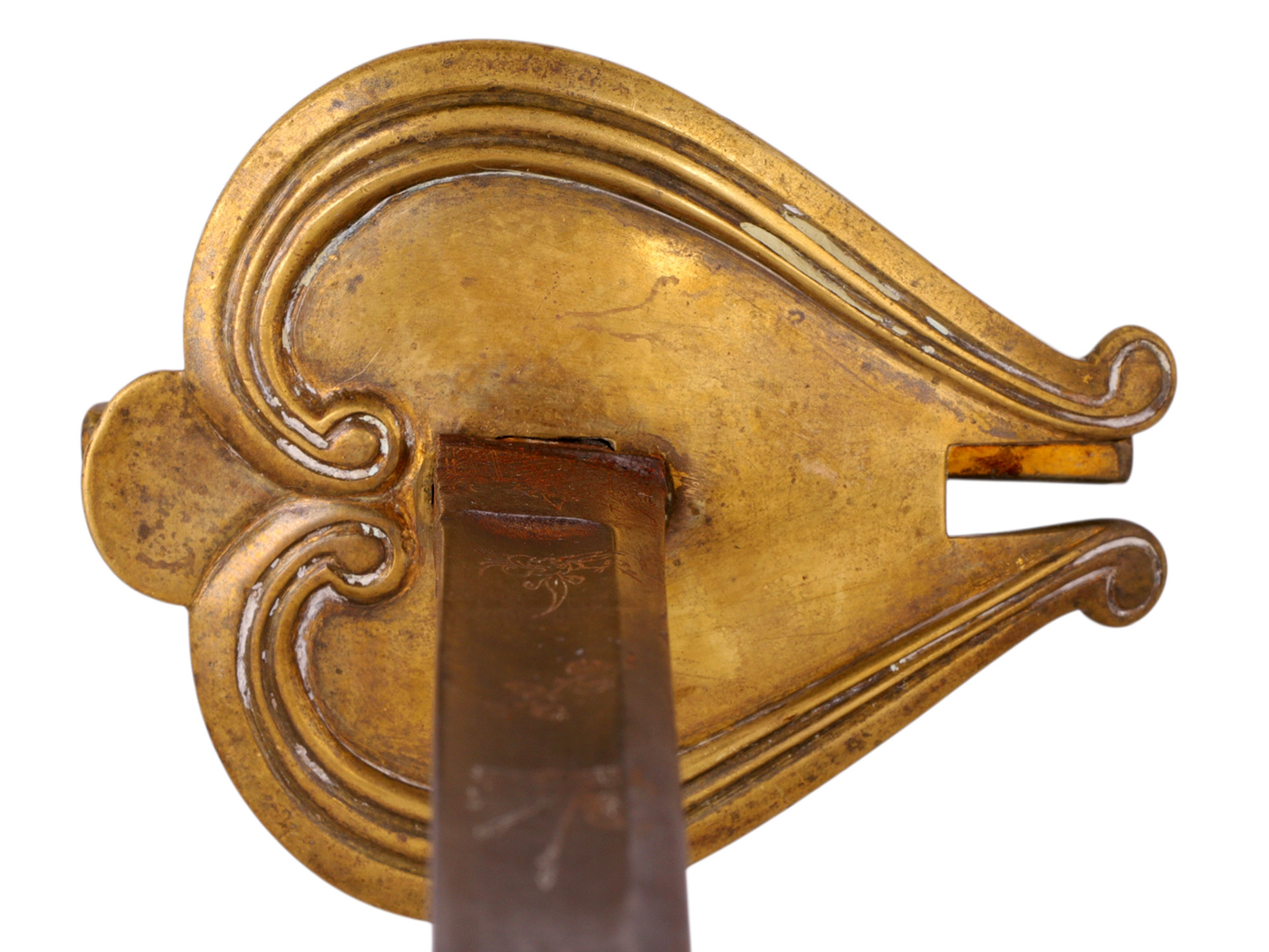 A EUROPEAN SMALLSWORD MARKED 'S.H.', 18TH CENTURY