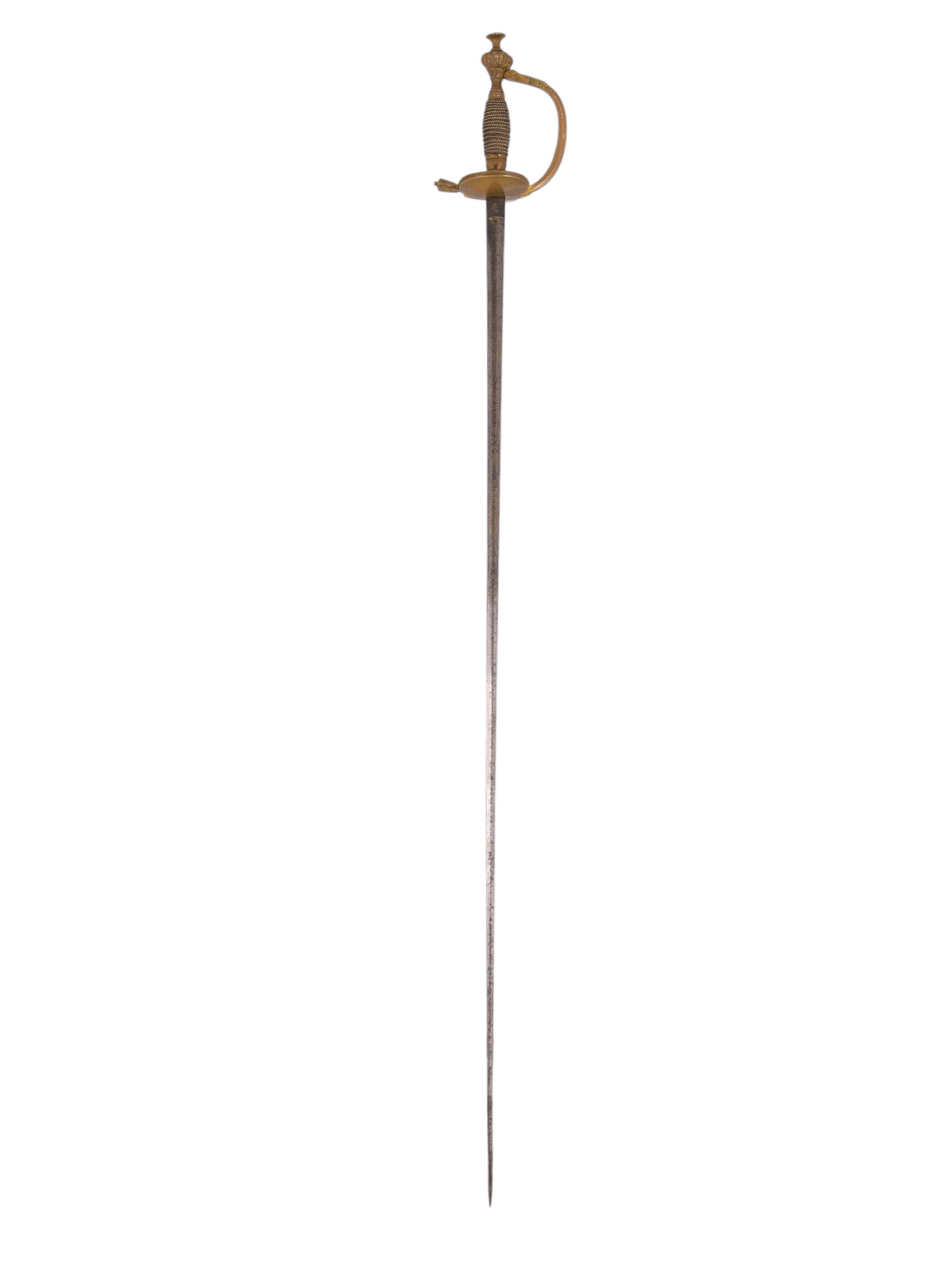 A LOT OF FOUR EUROPEAN COURTSWORDS (SMALLSWORDS), 18TH–EARLY 19TH CENTURY