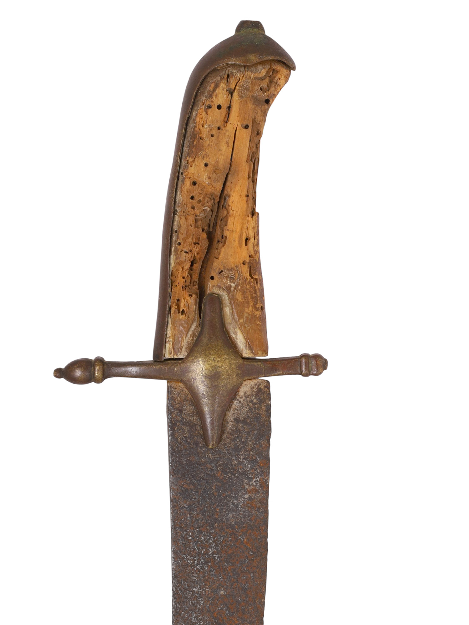A SMALL AUSTRIAN ARTILLERY SABRE, MID 18TH CENTURY