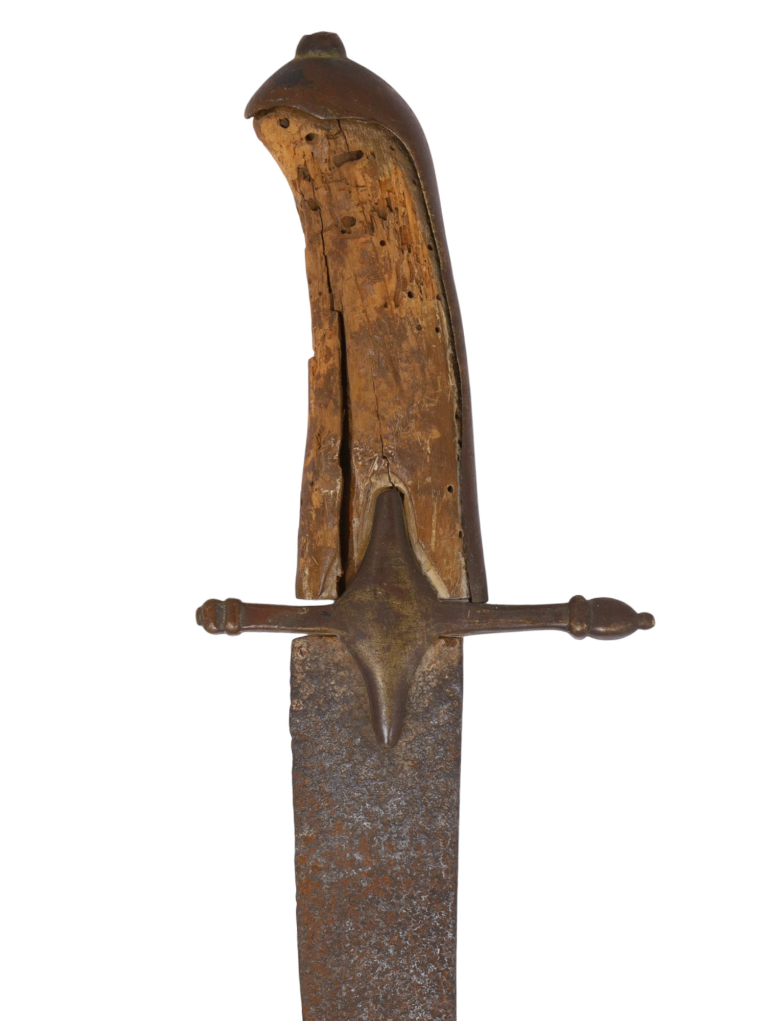 A SMALL AUSTRIAN ARTILLERY SABRE, MID 18TH CENTURY