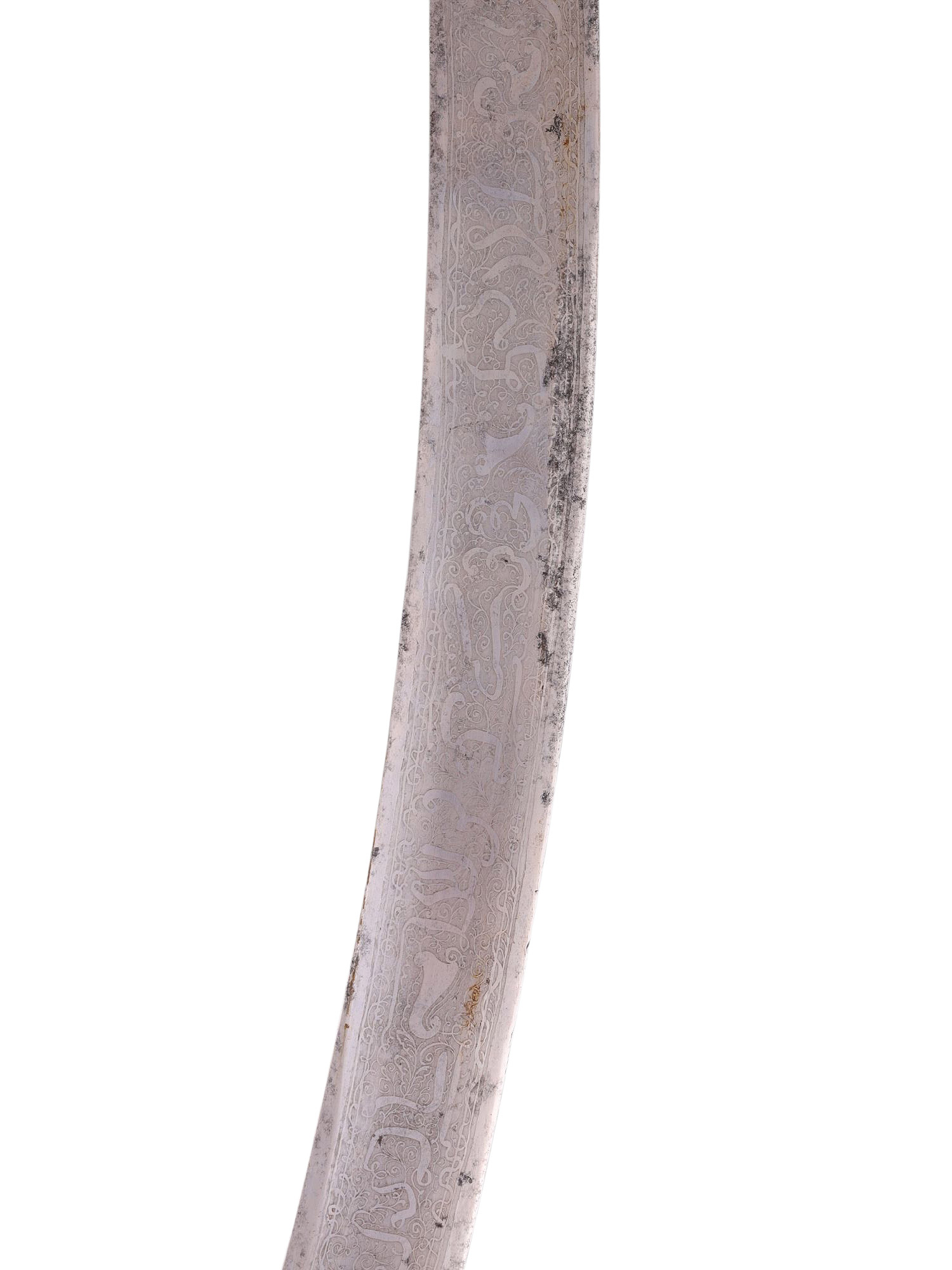 A SCARCE HUNGARIAN SABER WITH ARABIC SCRIPT, C. 1800