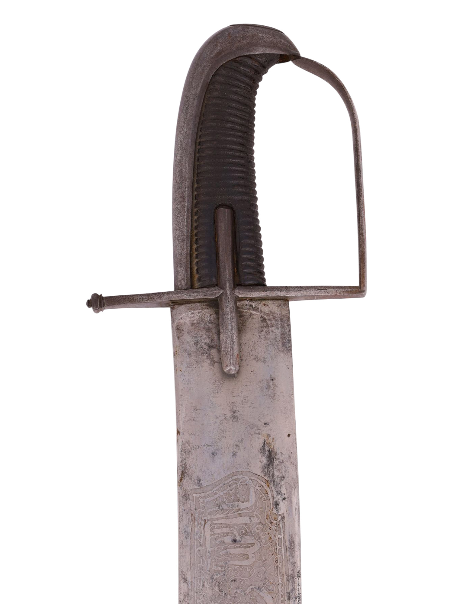 A SCARCE HUNGARIAN SABER WITH ARABIC SCRIPT, C. 1800