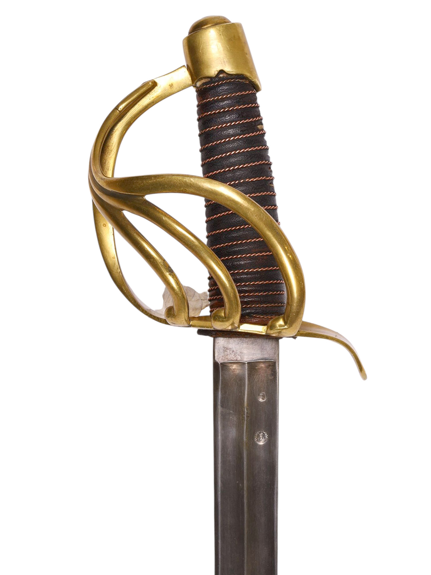 A NAPOLEON I FRENCH FIRST EMPIRE AN XII DRAGOON SWORD, 1813