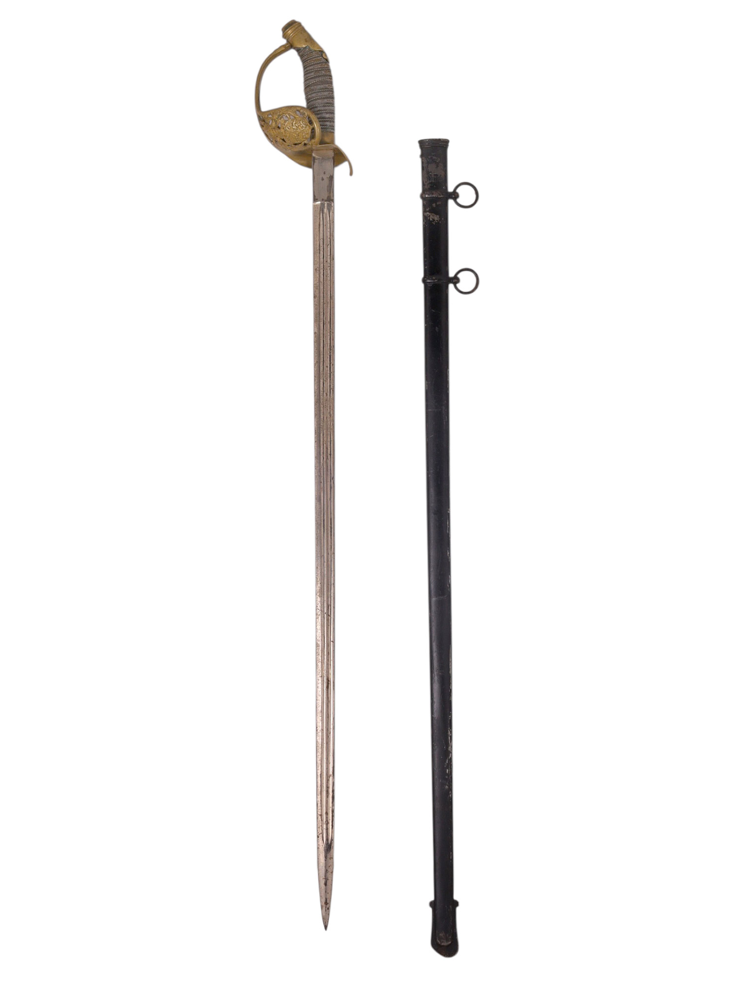 A GERMAN KINGDOM OF WURTTEMBERG OFFICER'S SWORD, 19TH CENTURY