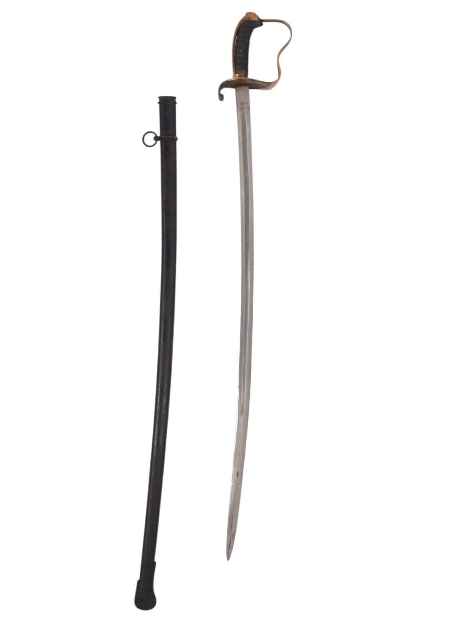 A WW1 GERMAN BAVARIAN M1855 INFANTRY OFFICER'S SABRE, C. 1915