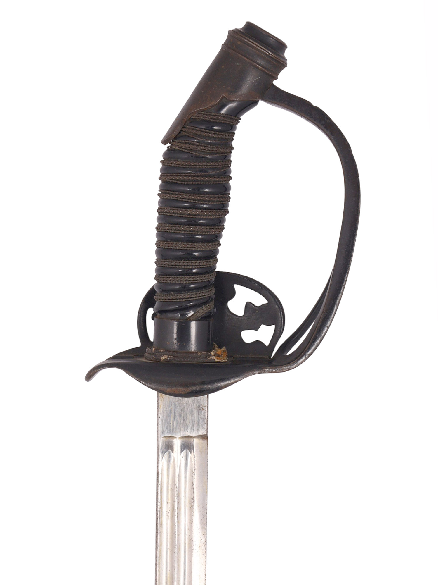 A PRUSSIAN M89 SWORD WITH FOLDING GUARD, GERMAN EMPIRE, LATE WAR