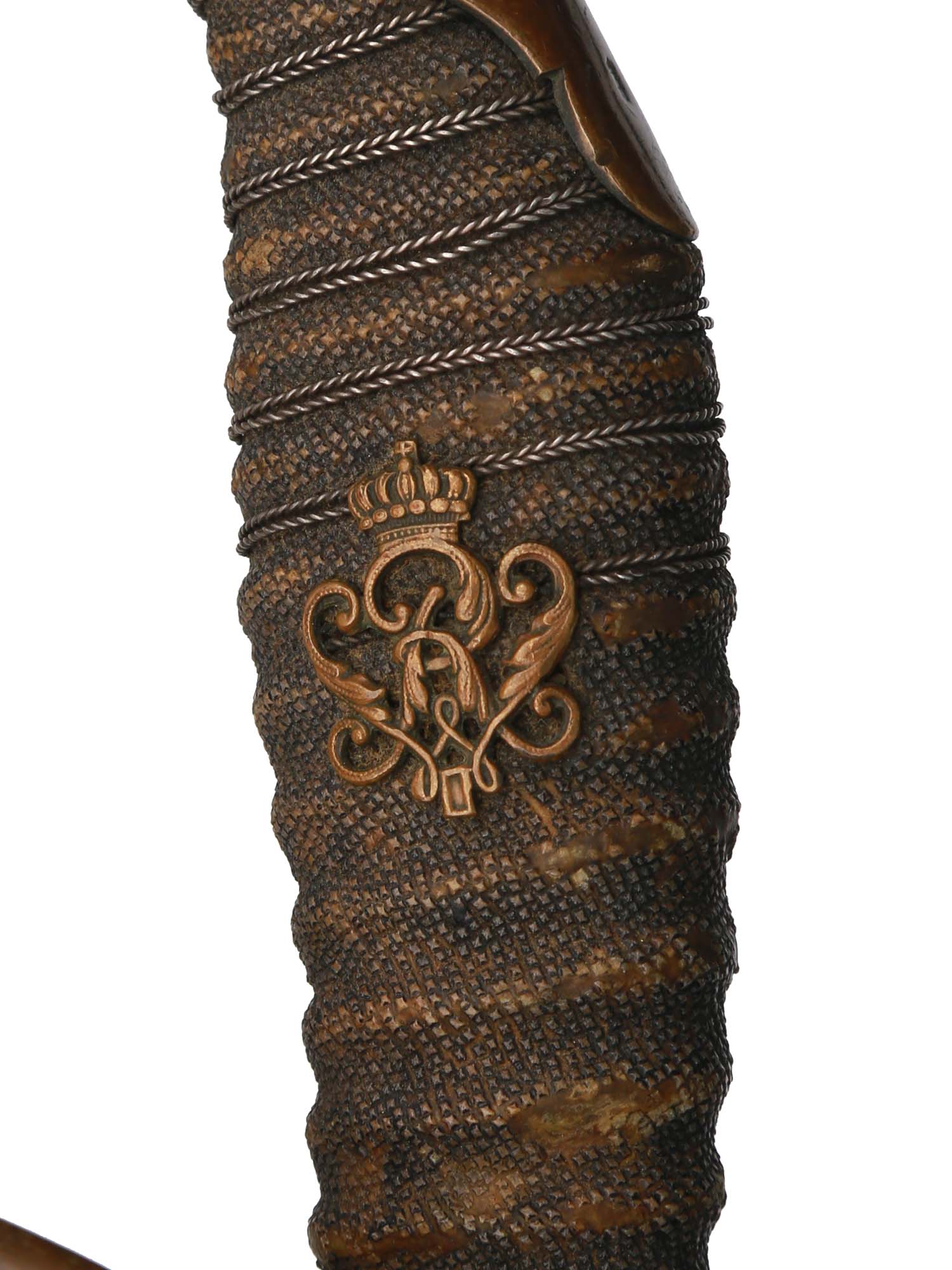 A PRUSSIAN GERMAN WWI INFANTRY NCO SWORD MODEL 1889