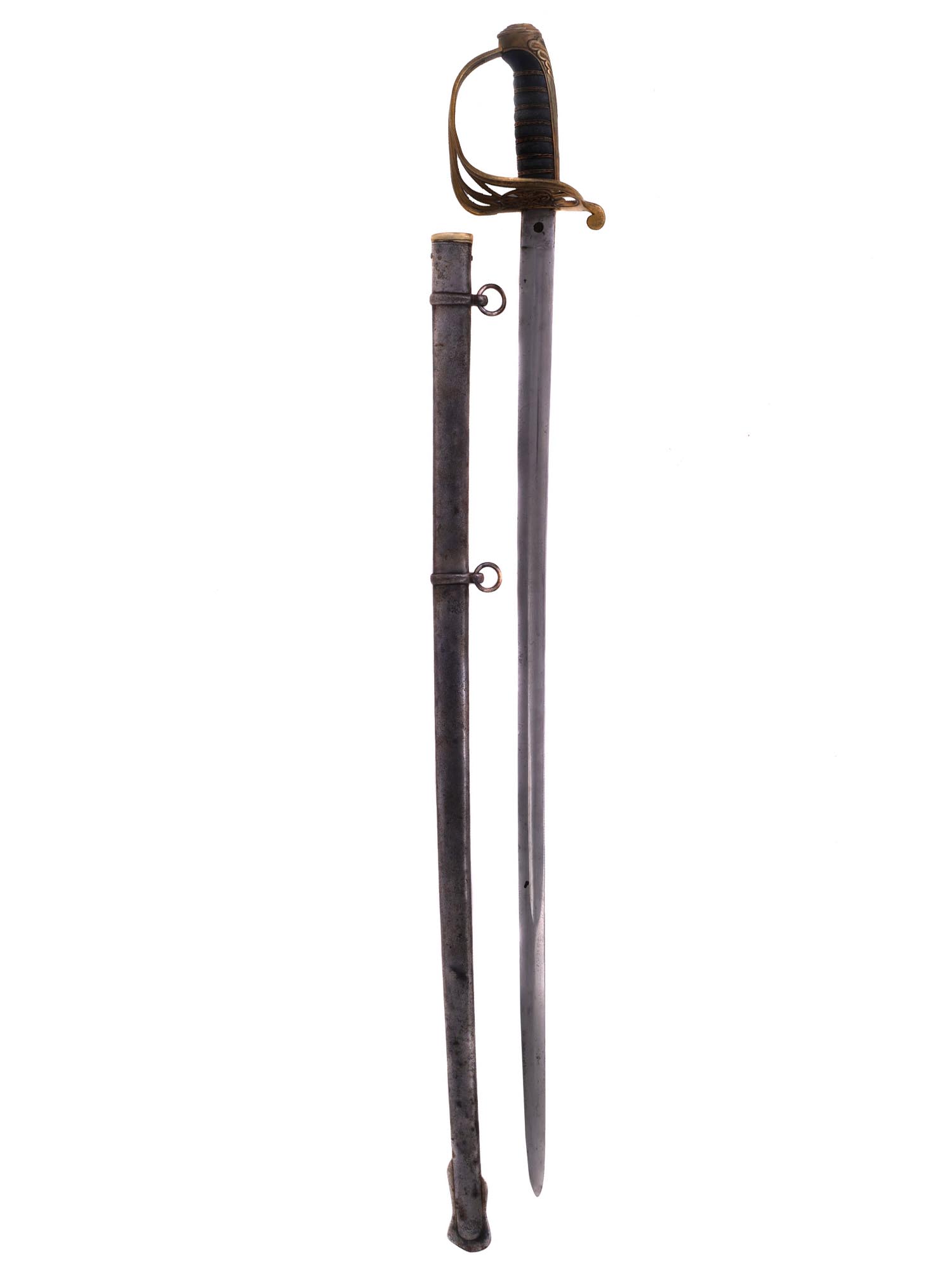 AN ENGLISH SABRE WITH QUEEN VICTORIA CYPHER, 19TH CENTURY