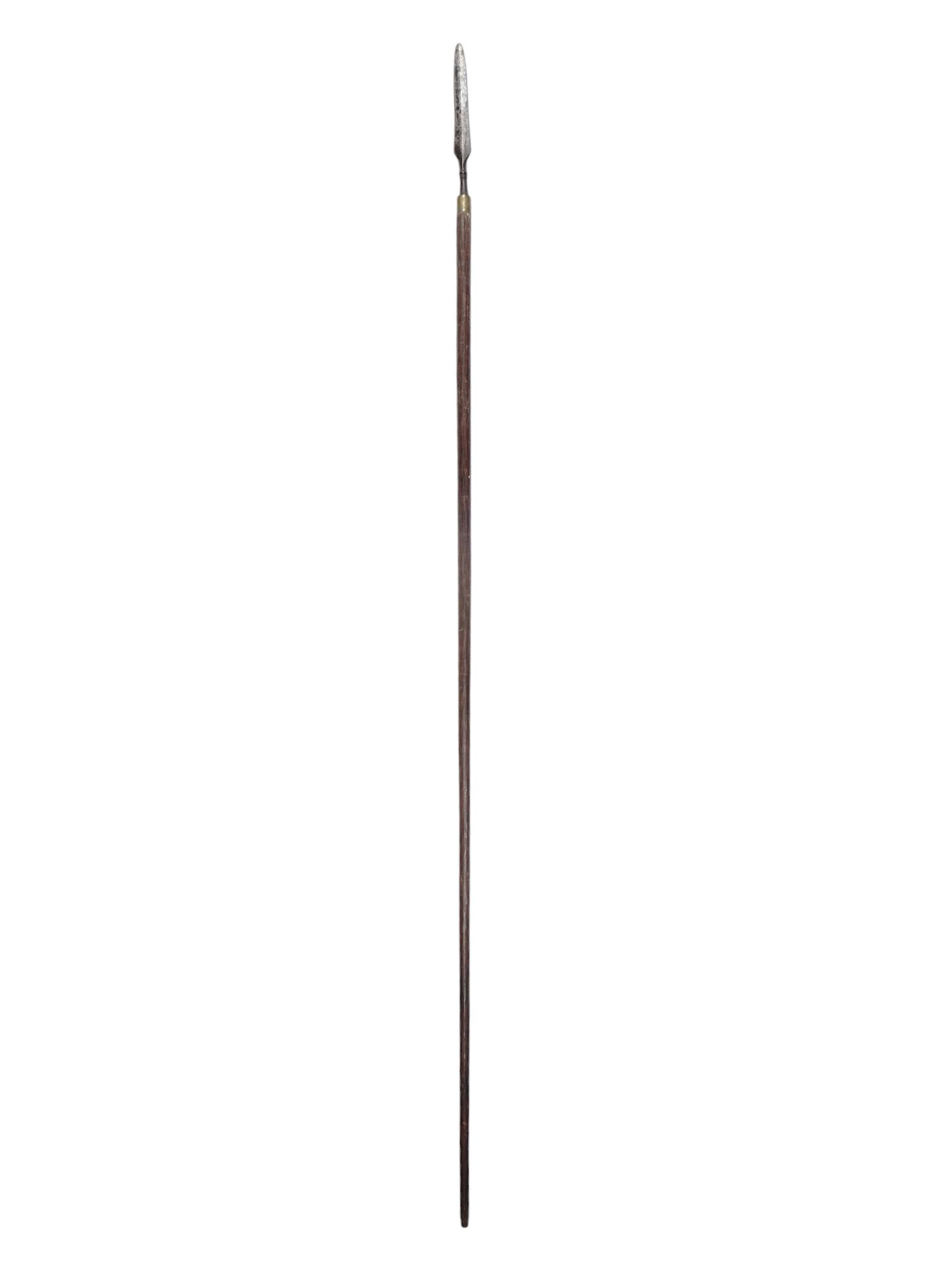 AN INDONESIAN JAVA OR BORNEO TOMBOK SPEAR