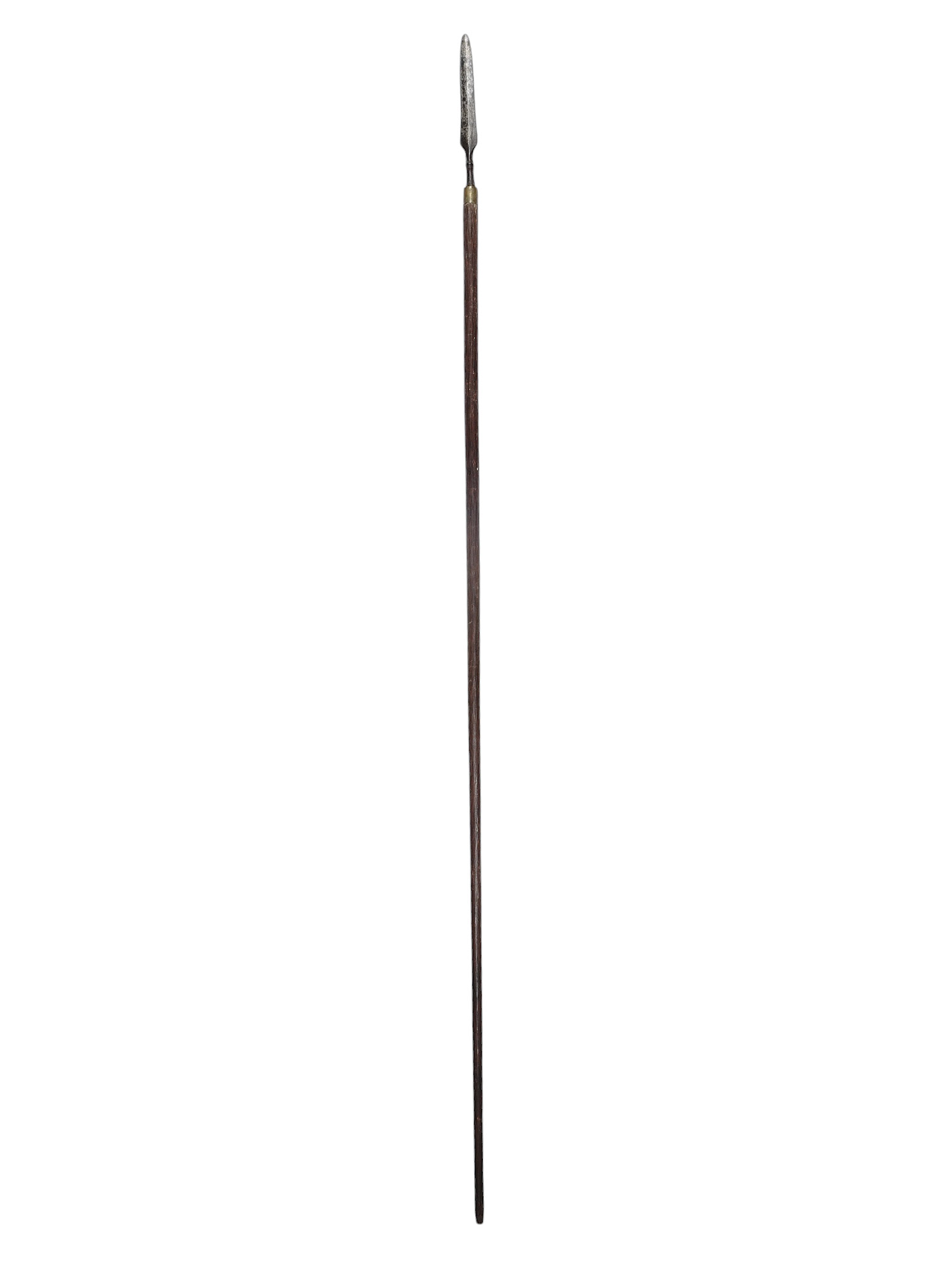 AN INDONESIAN JAVA OR BORNEO TOMBOK SPEAR