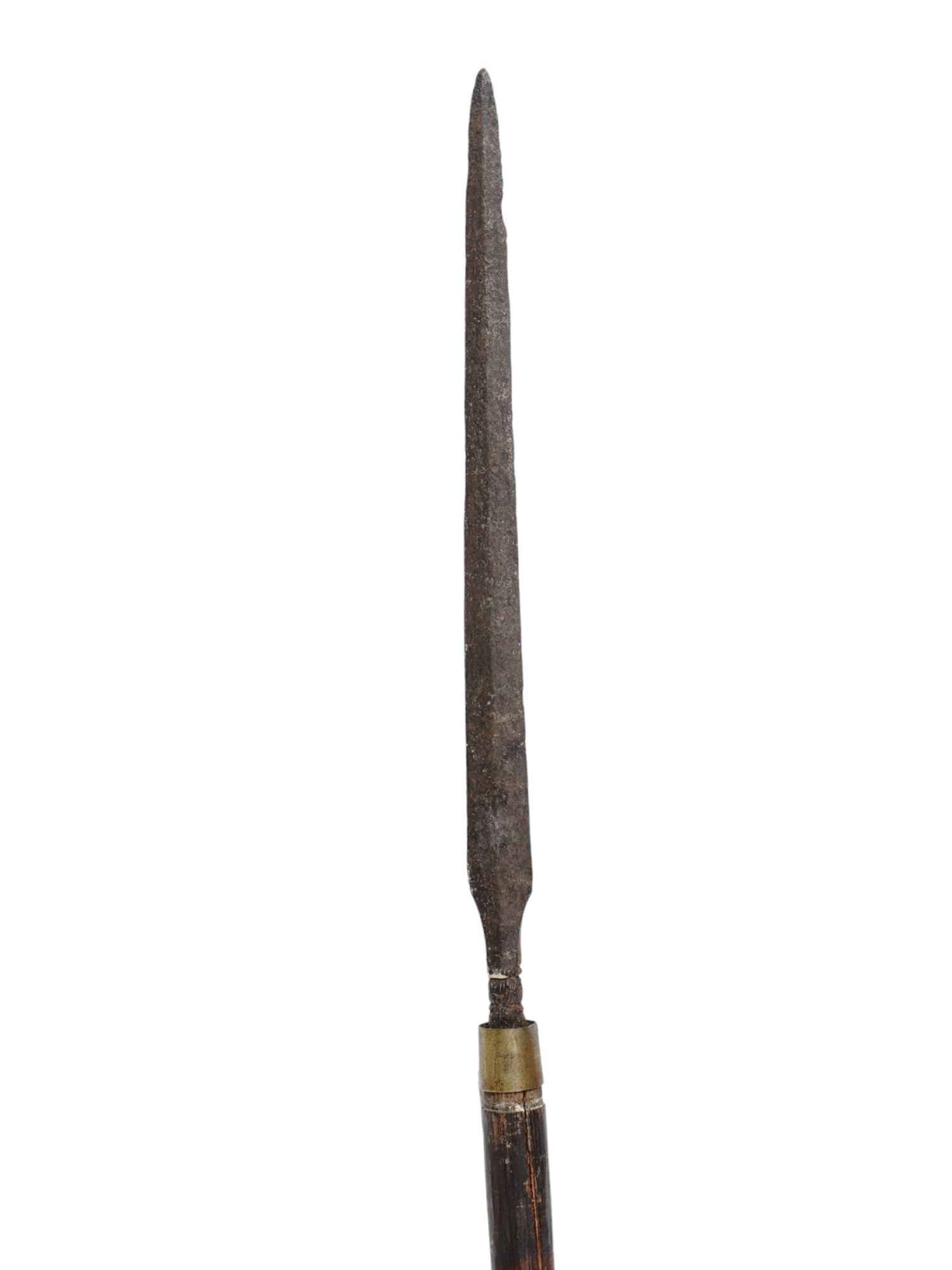AN INDONESIAN TOMBOK SPEAR FROM JAVA OR BORNEO