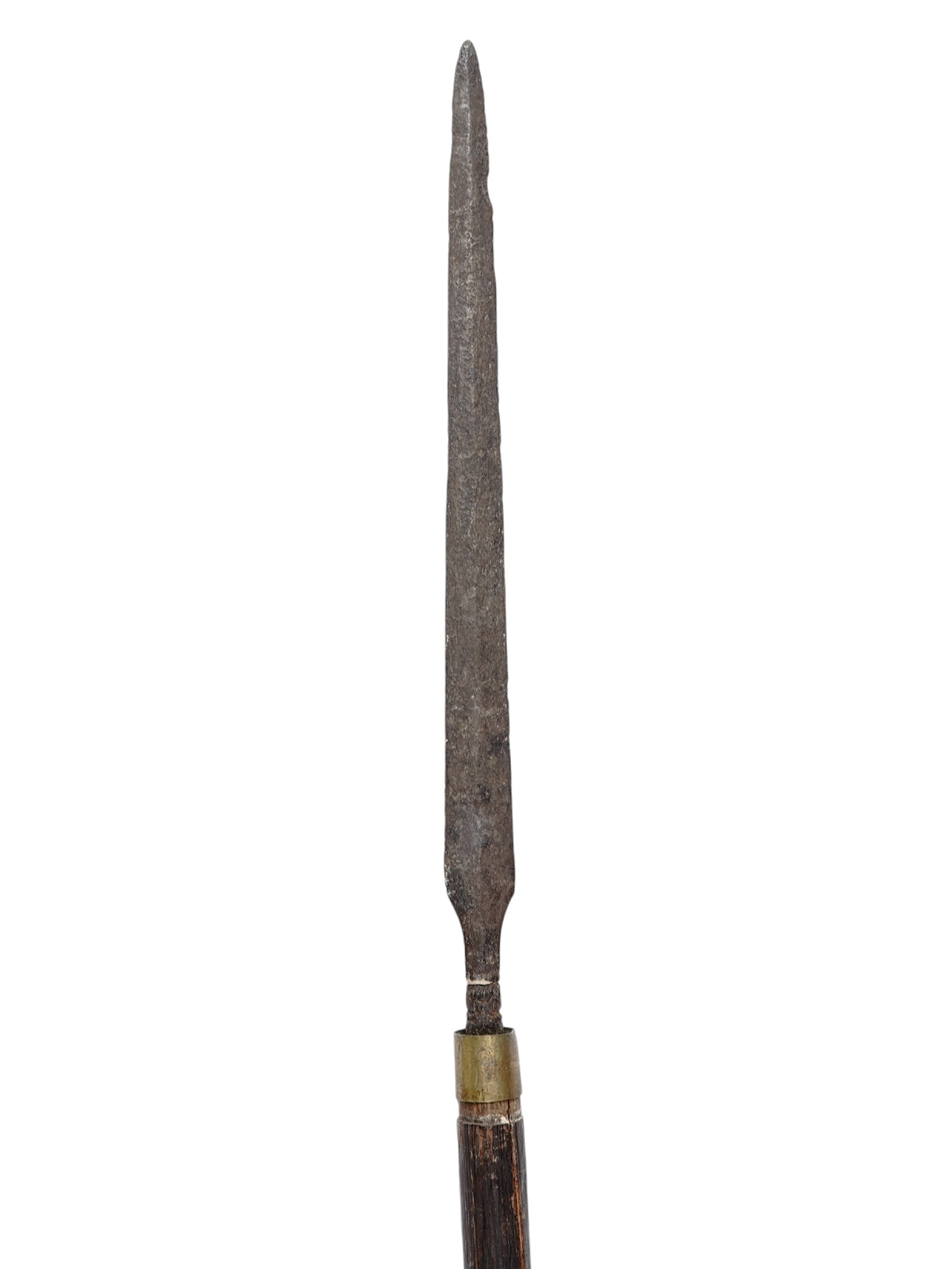 AN INDONESIAN TOMBOK SPEAR FROM JAVA OR BORNEO