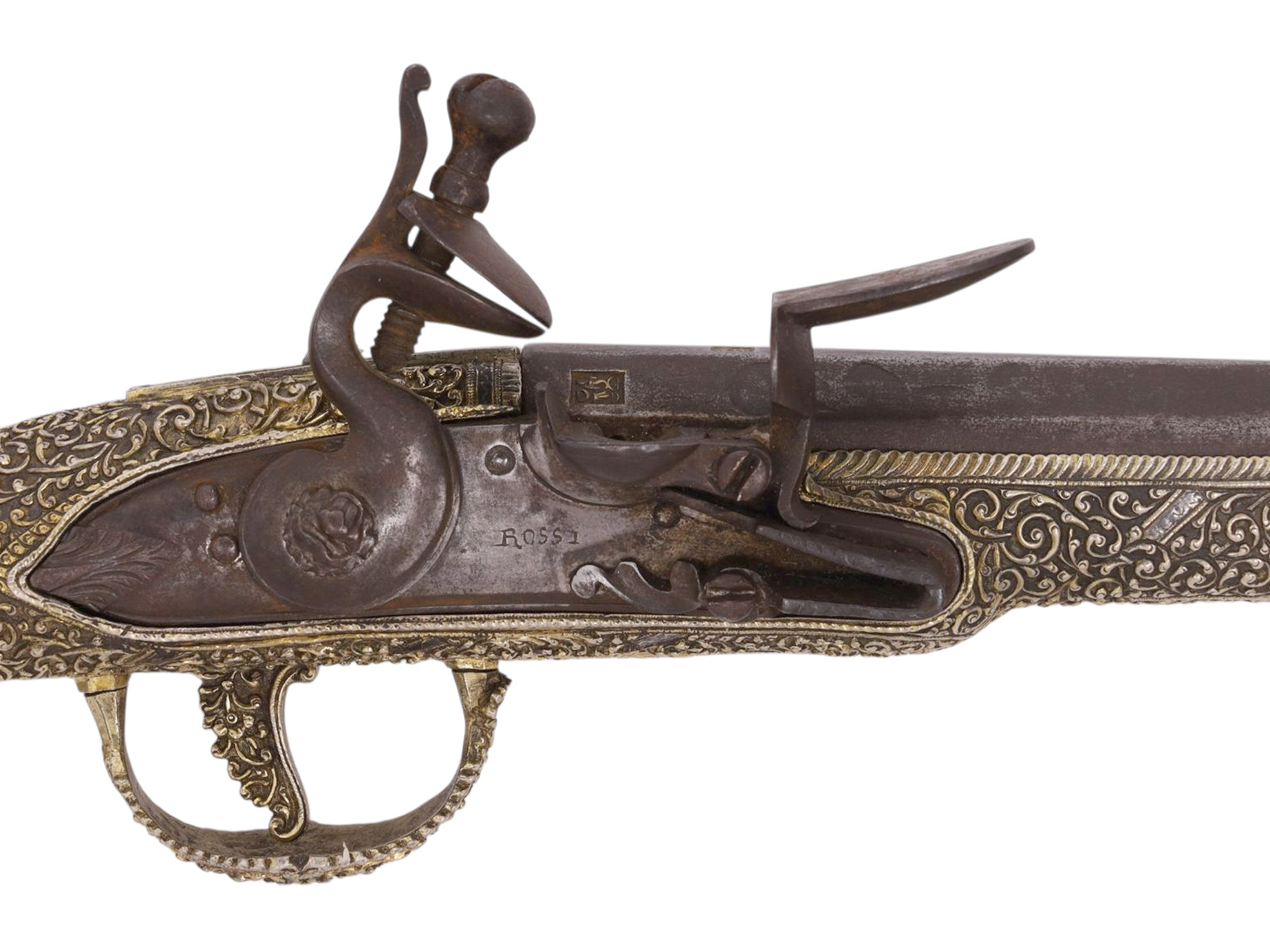 A FINE OTTOMAN–BALKAN SILVER-MOUNTED FLINTLOCK PISTOL, 18TH/19TH CENTURY