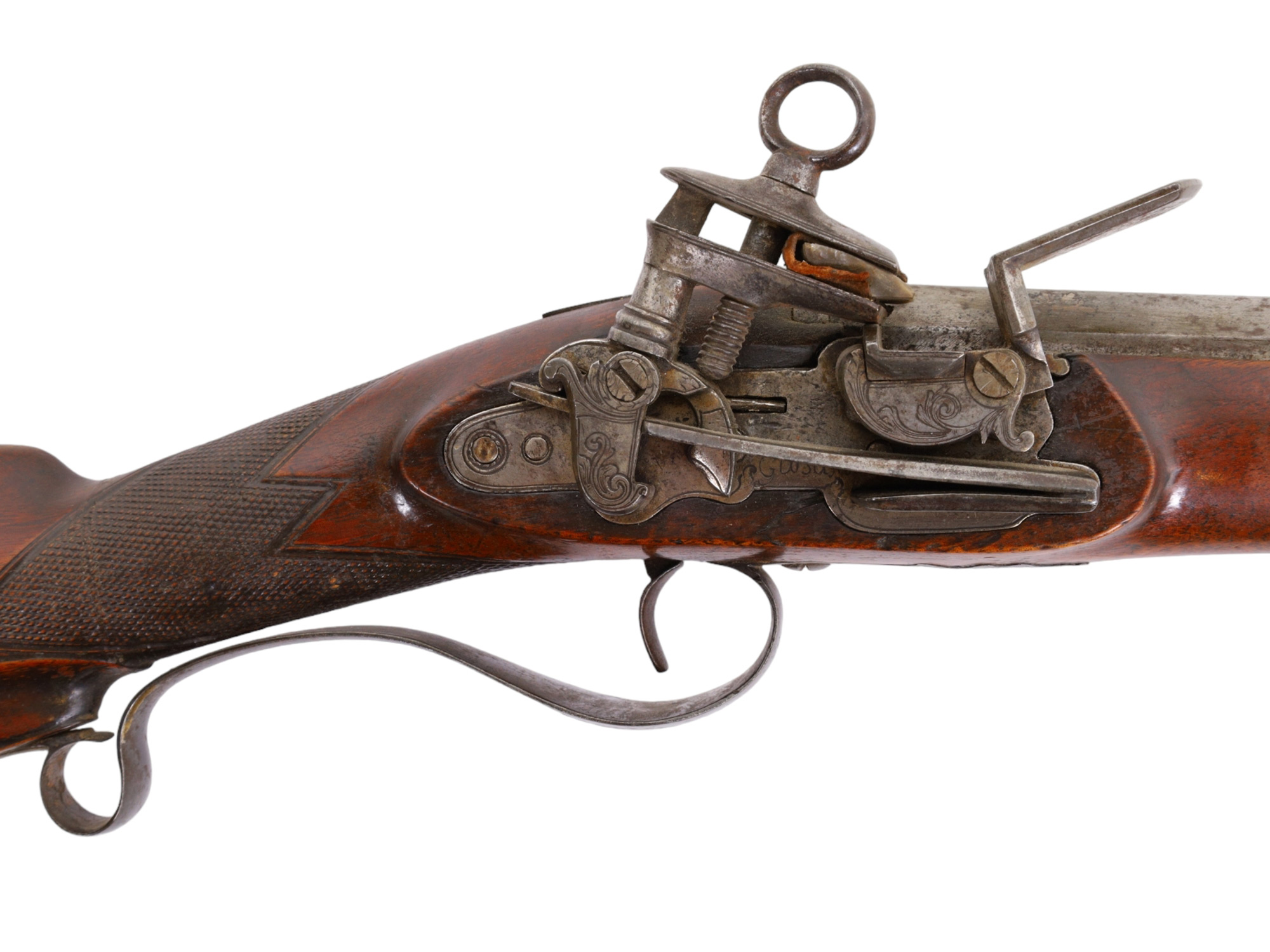 AN EN EIBAR FLINTLOCK SPORTING MUSKET, SPAIN, CA. 1813