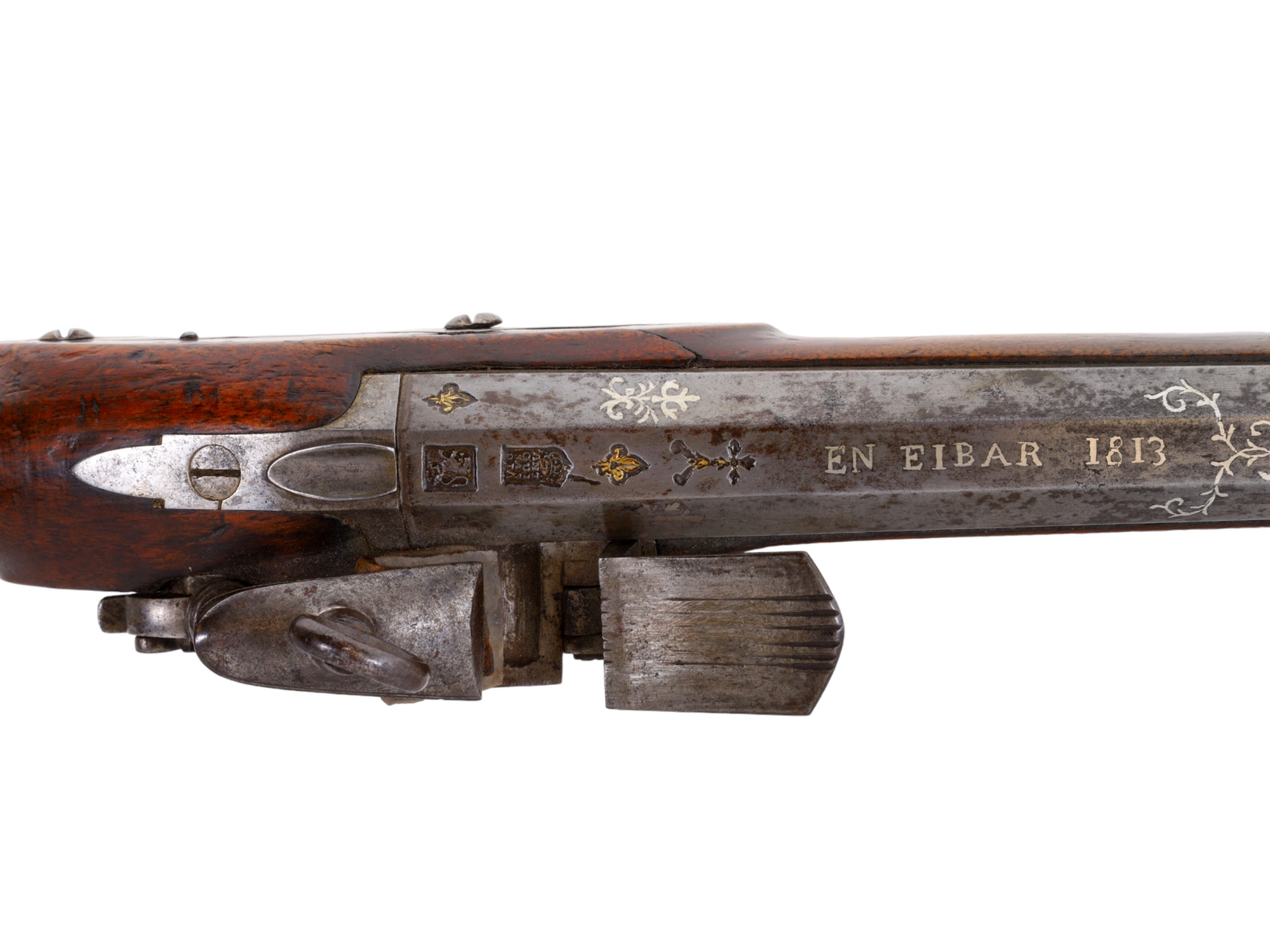 AN EN EIBAR FLINTLOCK SPORTING MUSKET, SPAIN, CA. 1813
