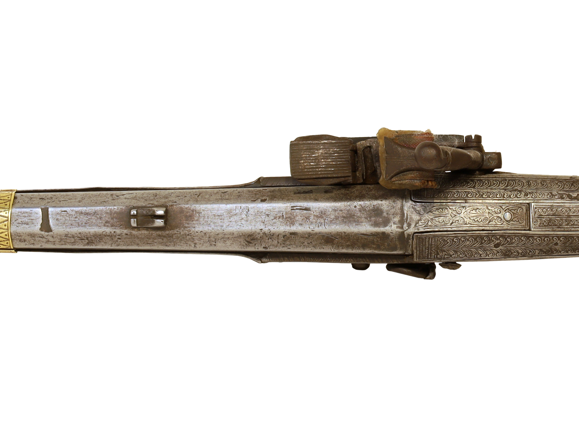 A BALKAN (PROBABLY ALBANIAN) 18-BORE MIQUELET-LOCK RIFLE (ARNAUTKA), EARLY 19TH CENTURY