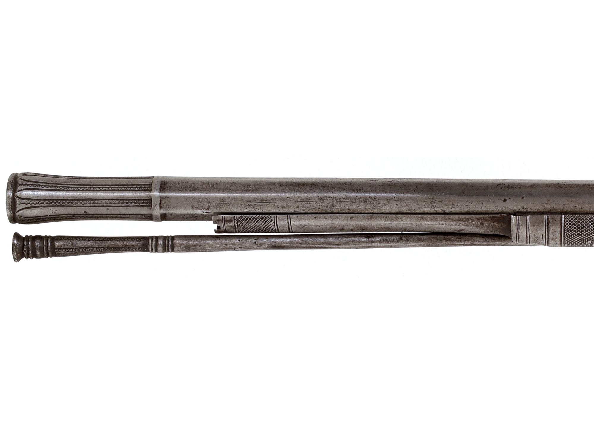 A BALKAN (PROBABLY ALBANIAN) 18-BORE MIQUELET-LOCK RIFLE (ARNAUTKA), EARLY 19TH CENTURY